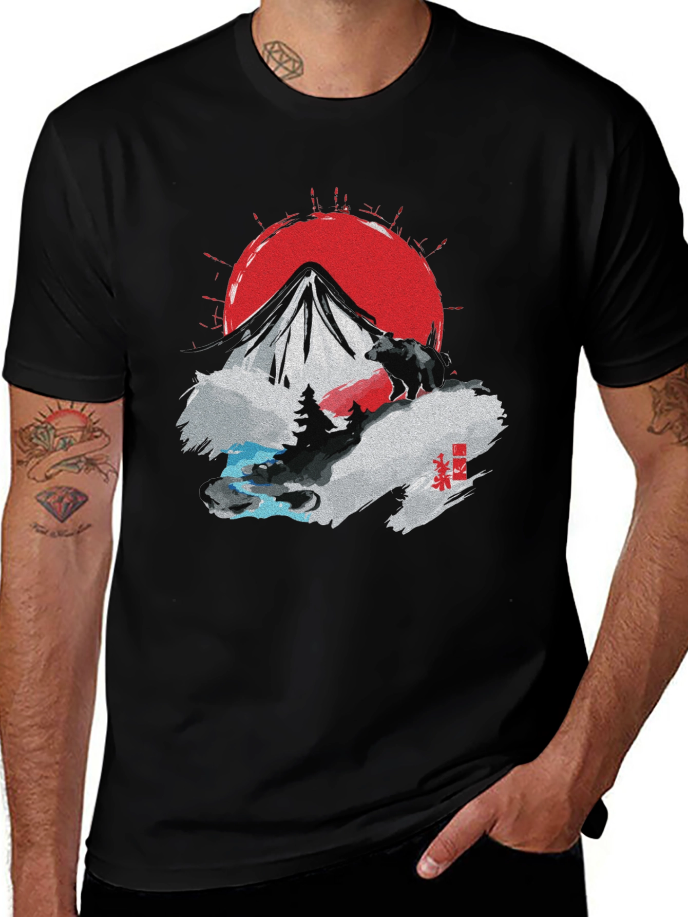 Mountain Bear Graphic Tee