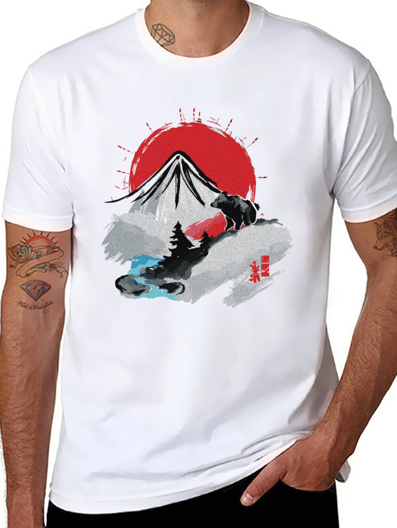 Mountain Bear Graphic Tee