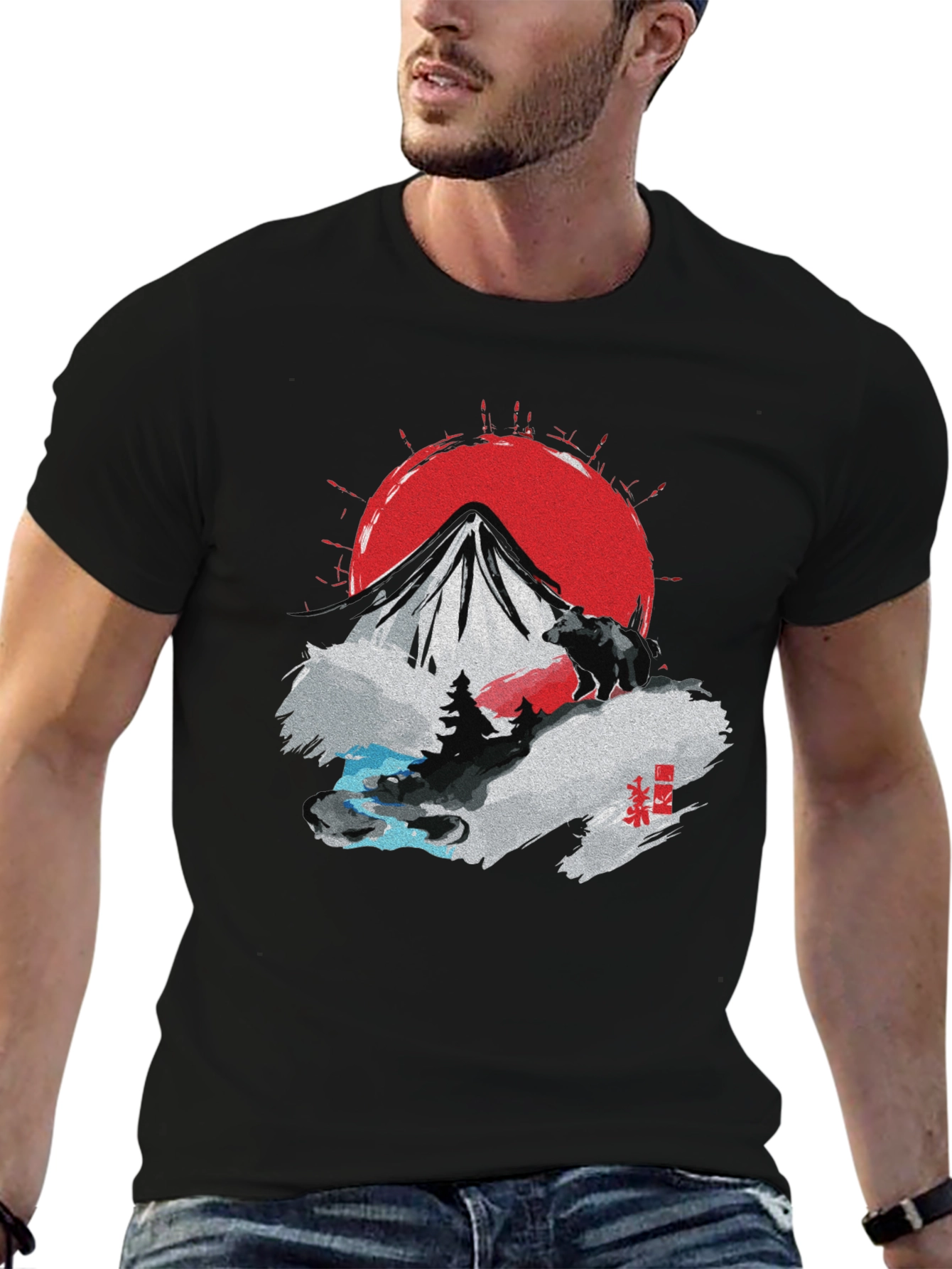 Mountain Bear Graphic Tee