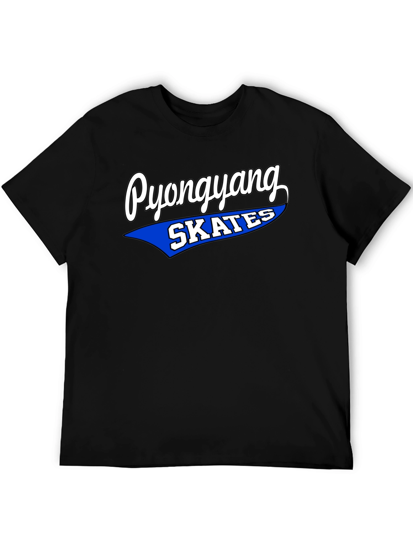 Pyongyang Skates Graphic Tee - Retro Style