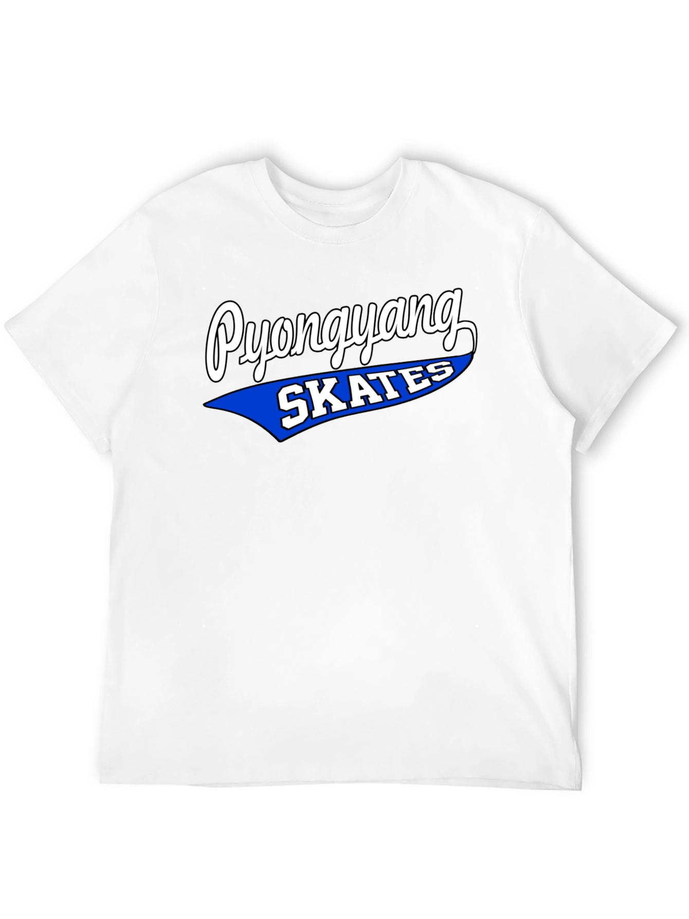Pyongyang Skates Graphic Tee - Retro Style