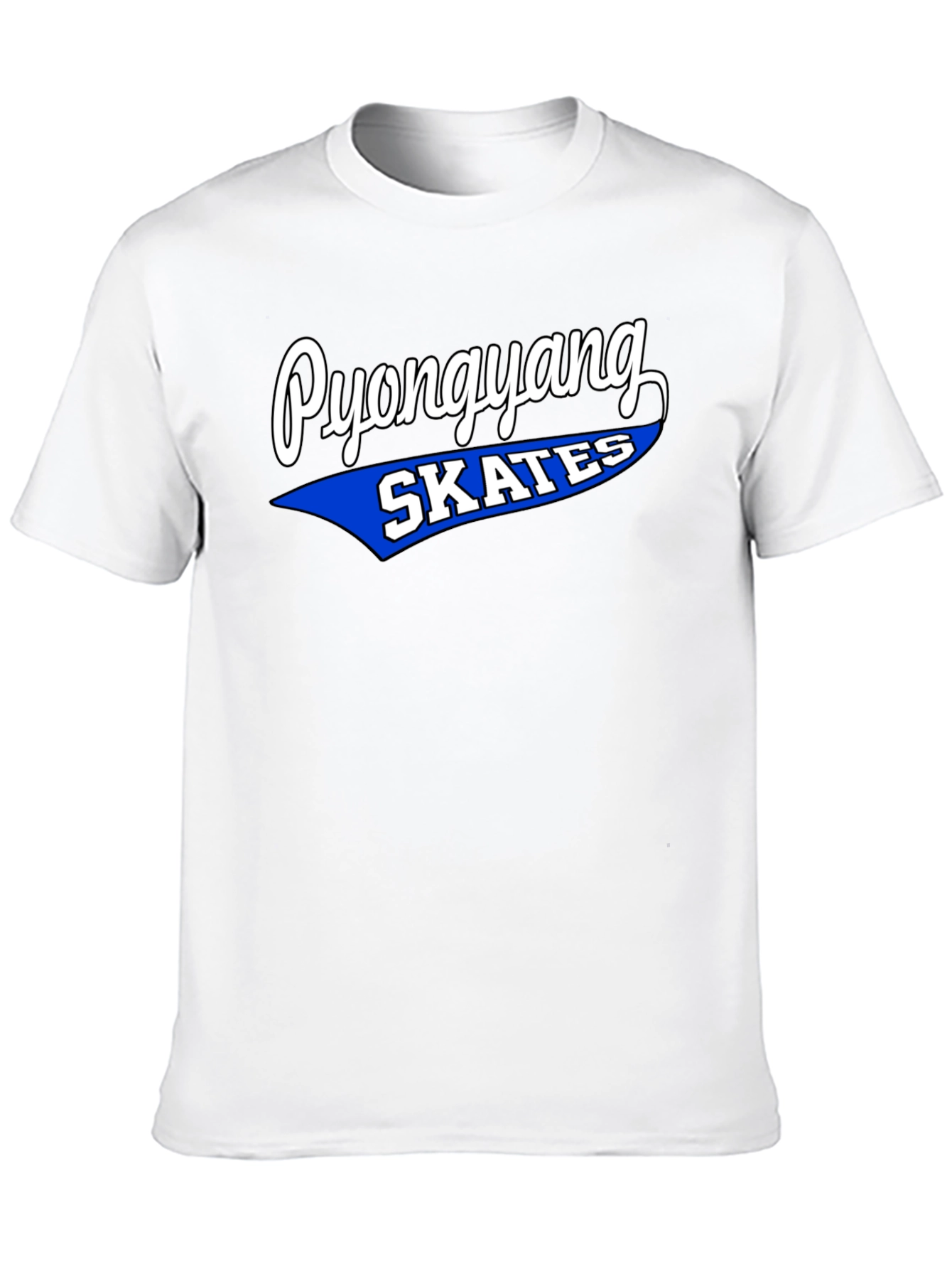 Pyongyang Skates Graphic Tee - Retro Style