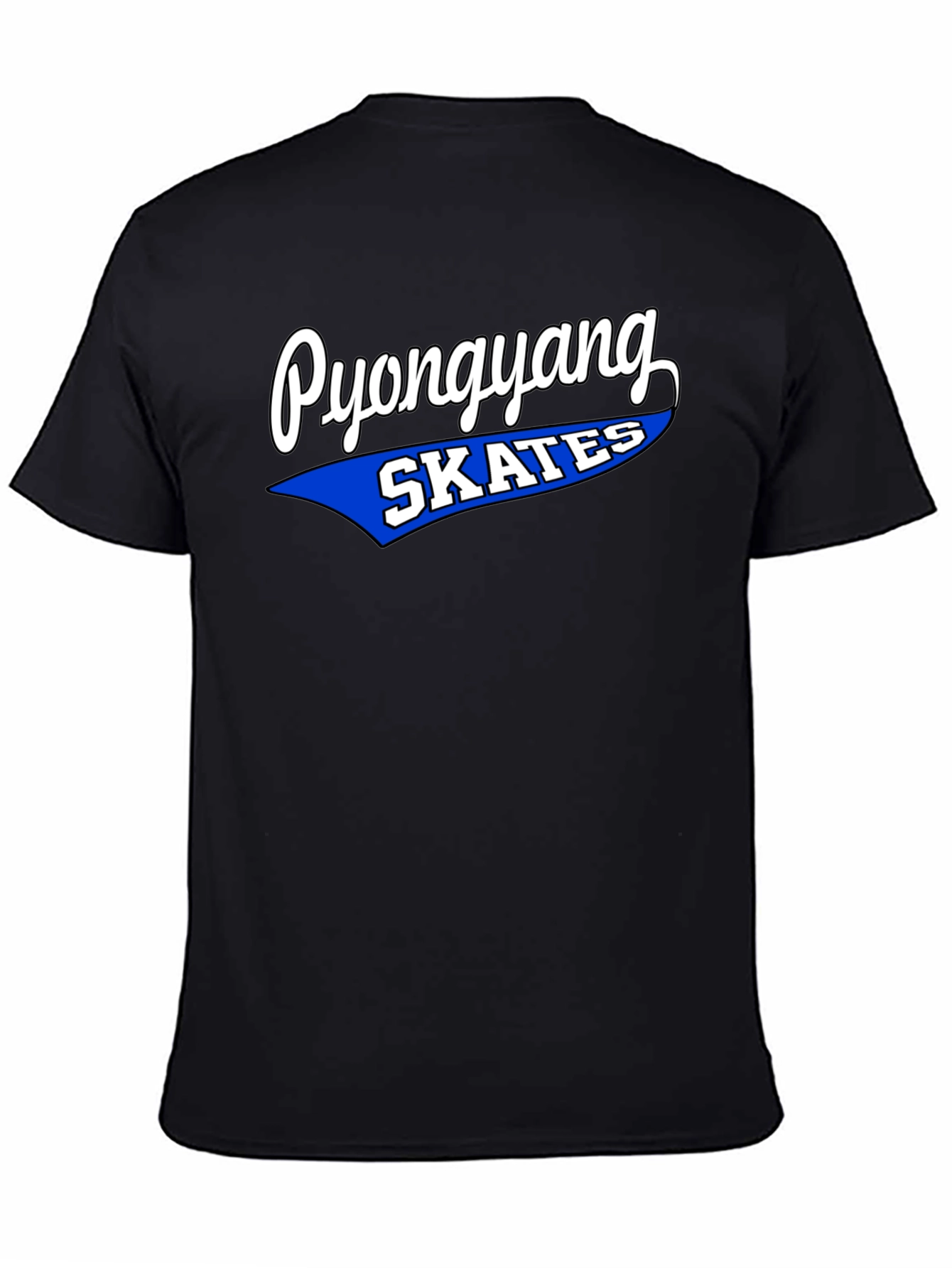 Pyongyang Skates Graphic Tee - Retro Style
