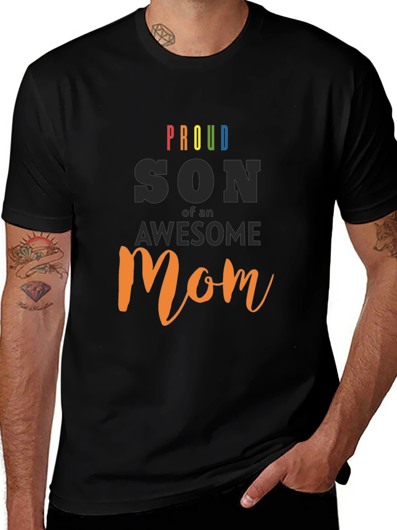 Proud Son of an Awesome Mom T-Shirt