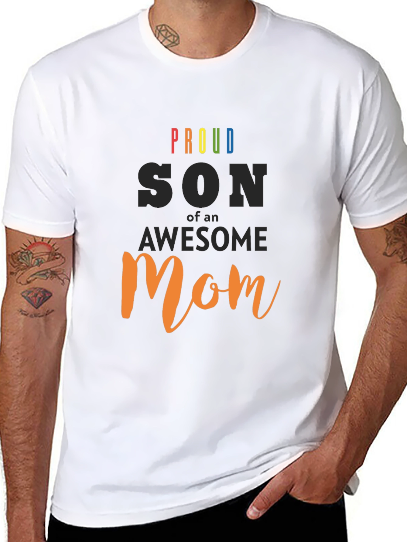 Proud Son of an Awesome Mom T-Shirt