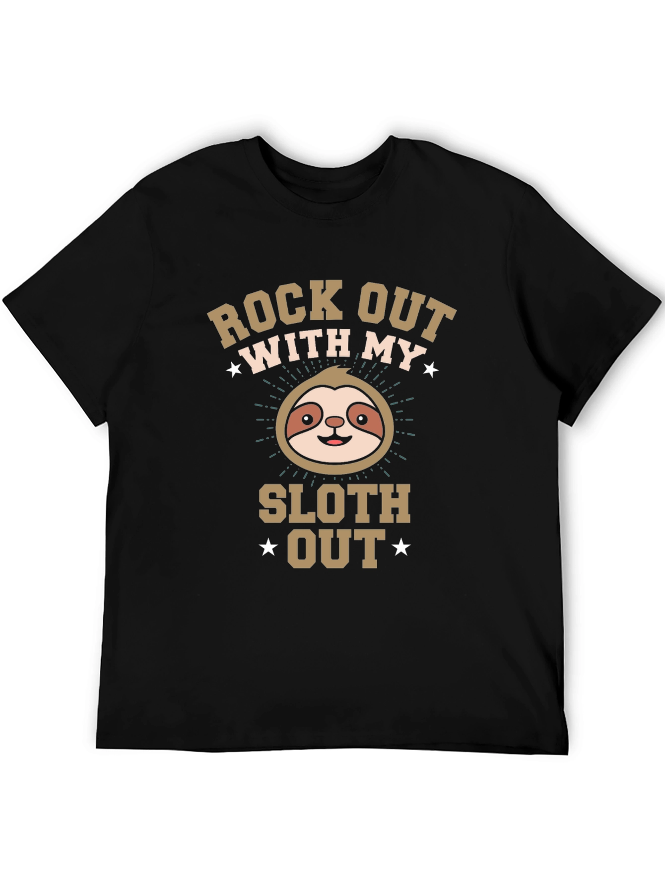 Rock Out With My Sloth Out - Funny T-Shirt
