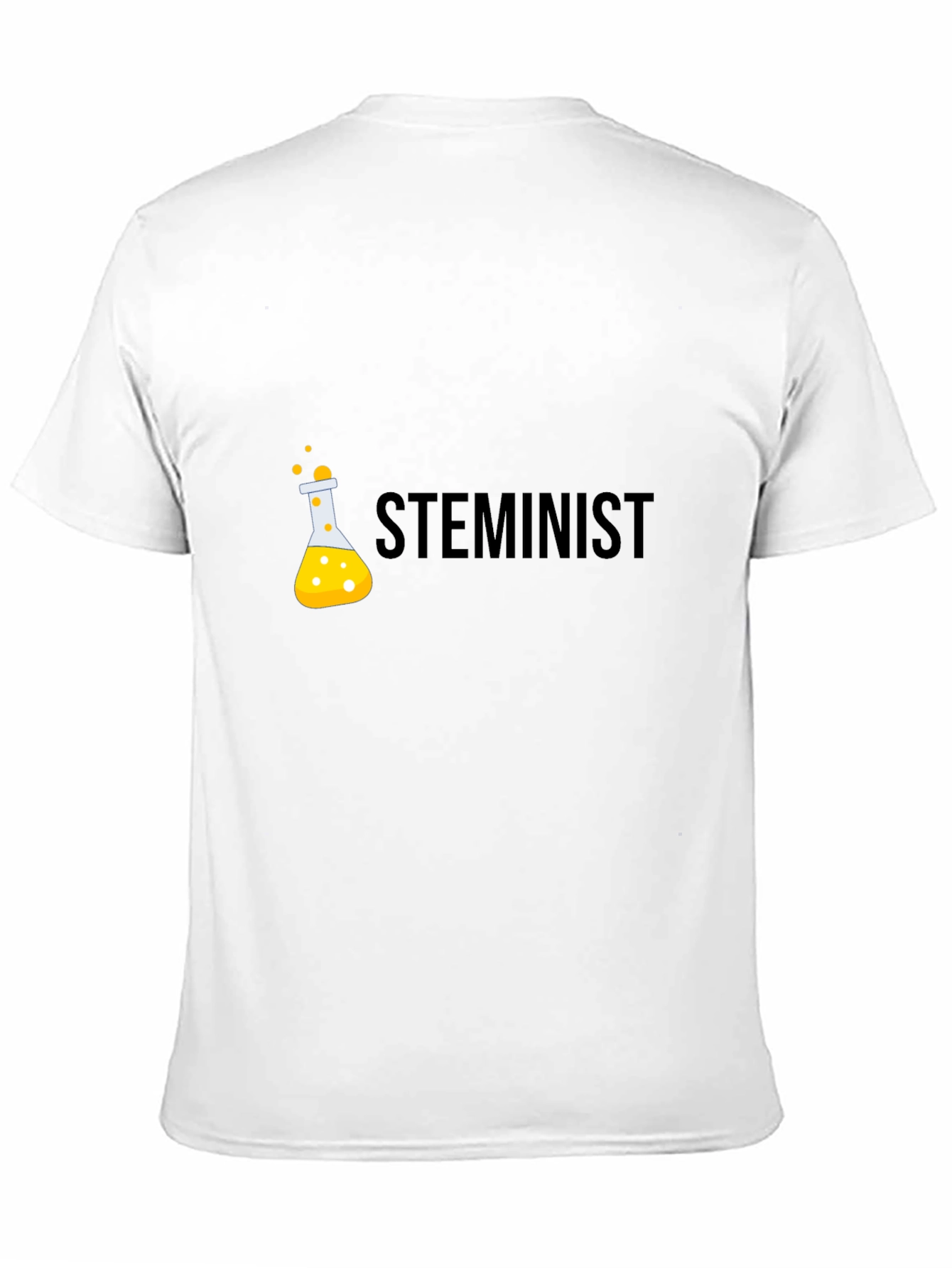 STEMinist Black T-Shirt - Science & Equality