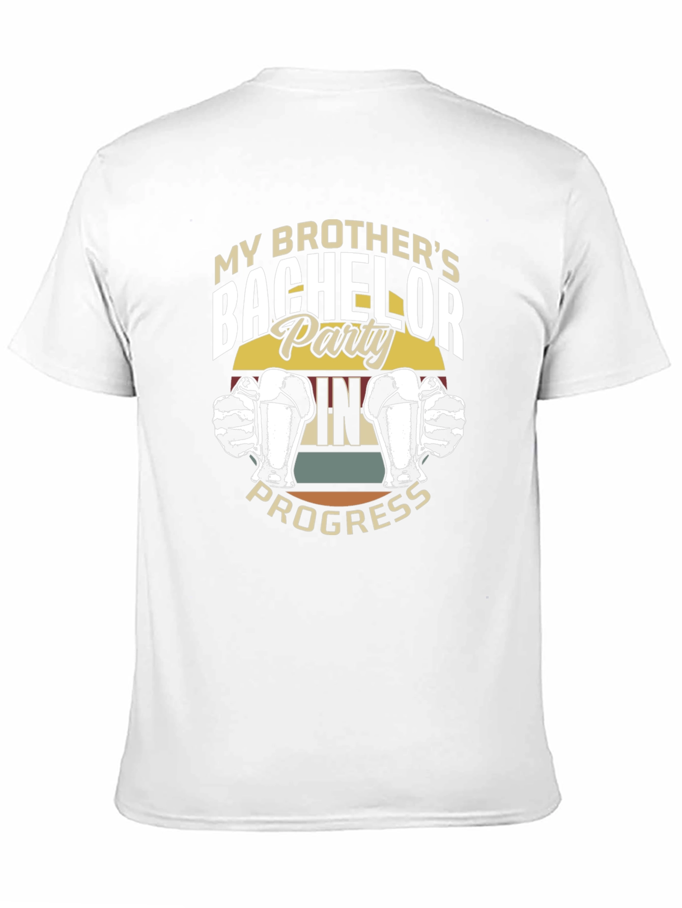 Bachelor Party In Progress Graphic Tee