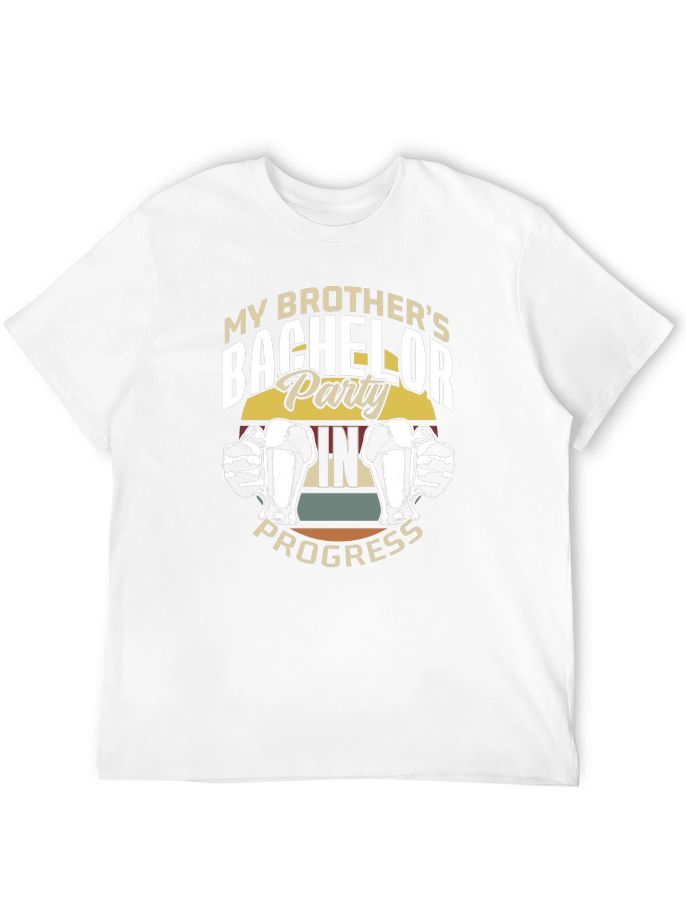 Bachelor Party In Progress Graphic Tee