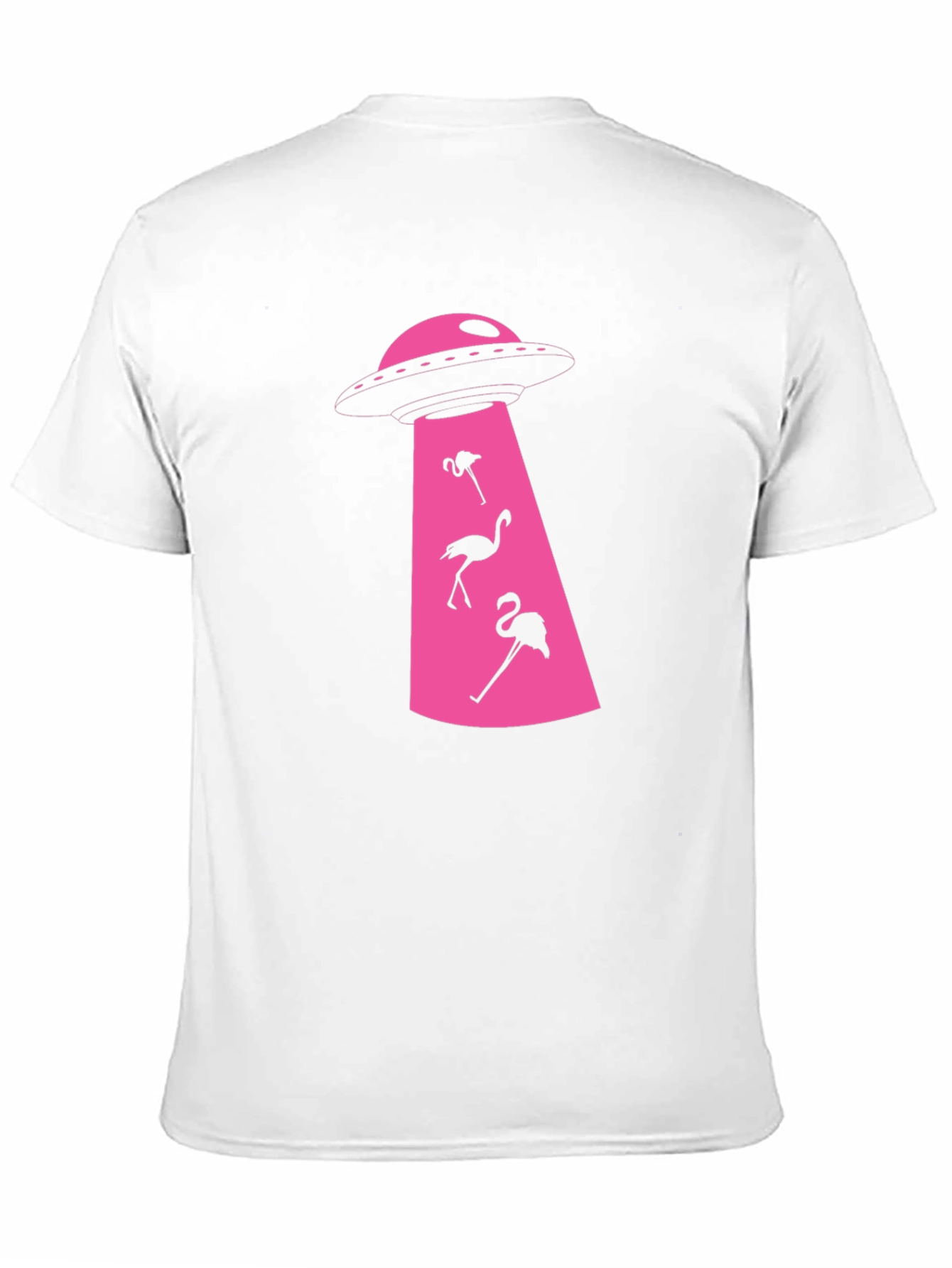 Flamingo Abduction T-Shirt: Fun & Unique Design
