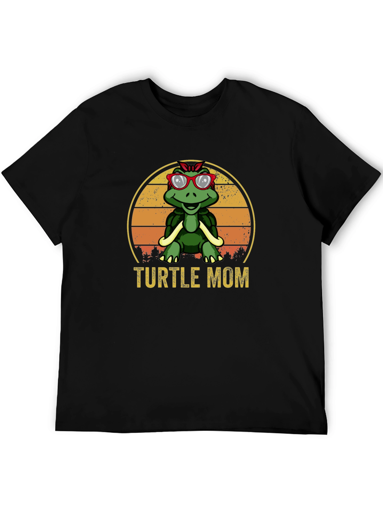 Turtle Mom T-Shirt - Cute Animal Lover Tee