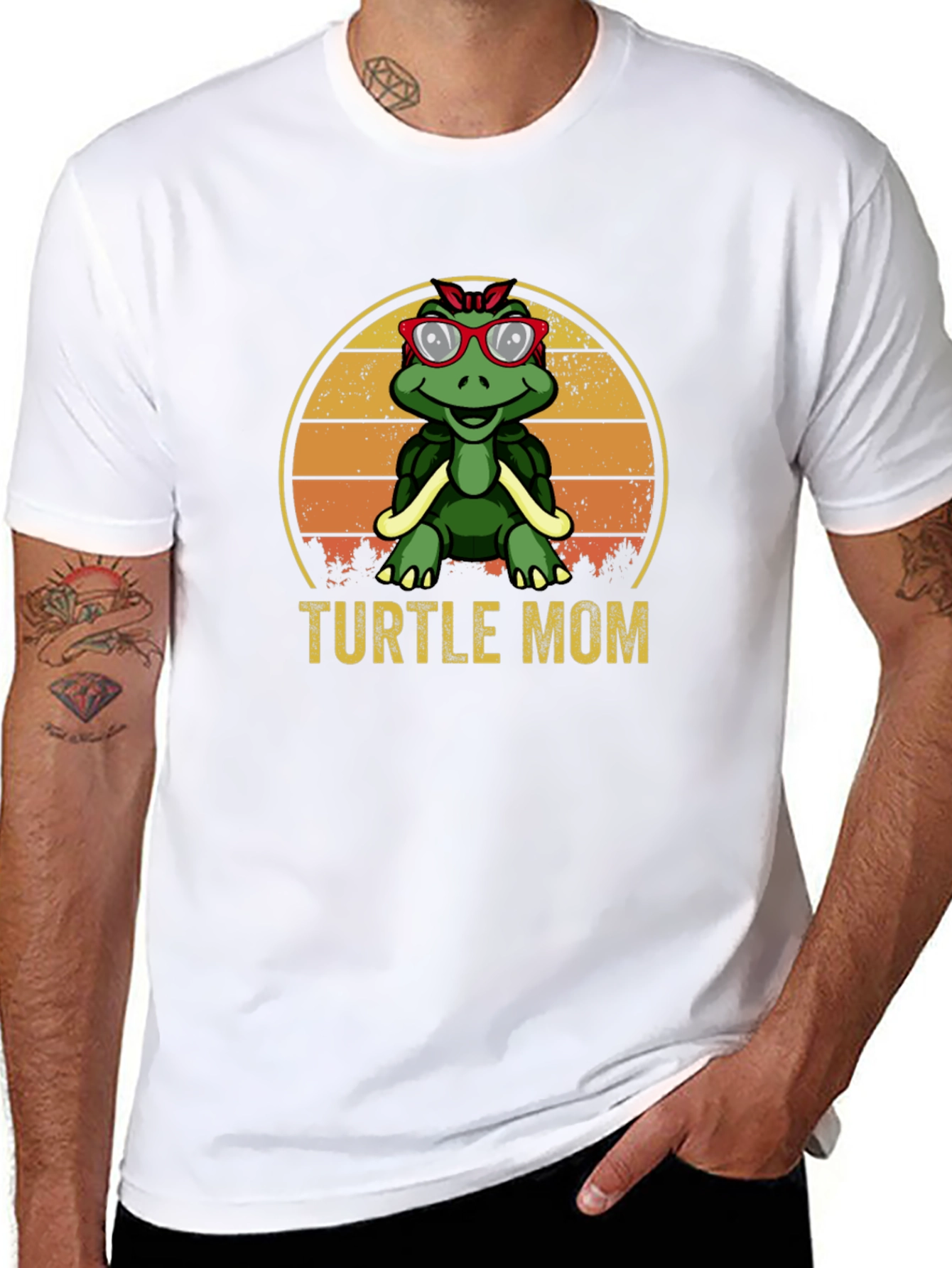 Turtle Mom T-Shirt - Cute Animal Lover Tee