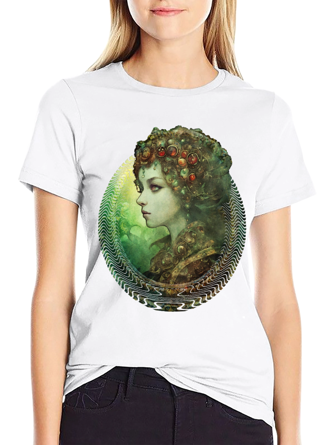 Mystic Portrait Graphic T-Shirt