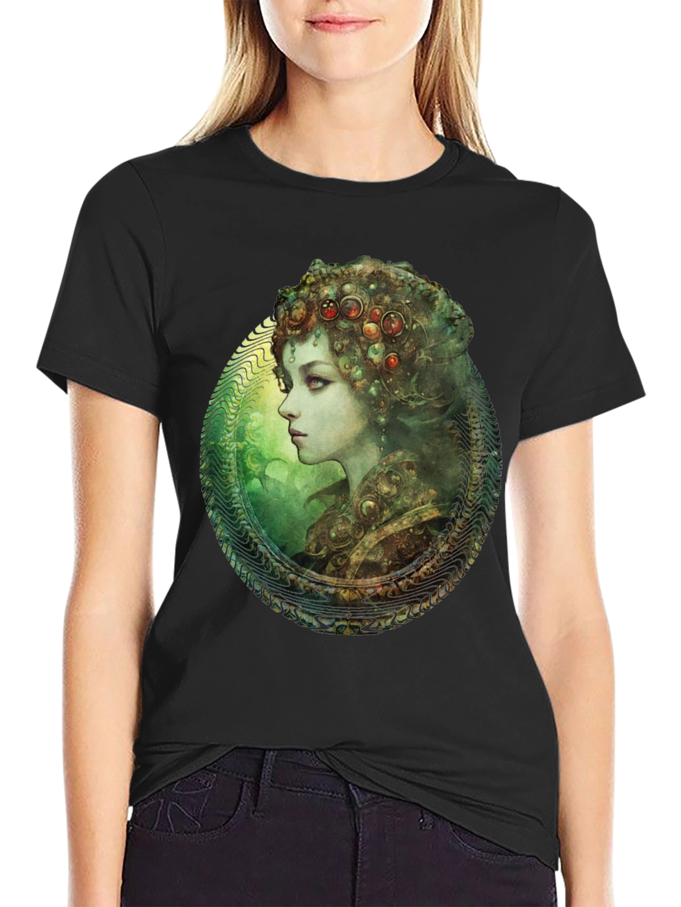 Mystic Portrait Graphic T-Shirt