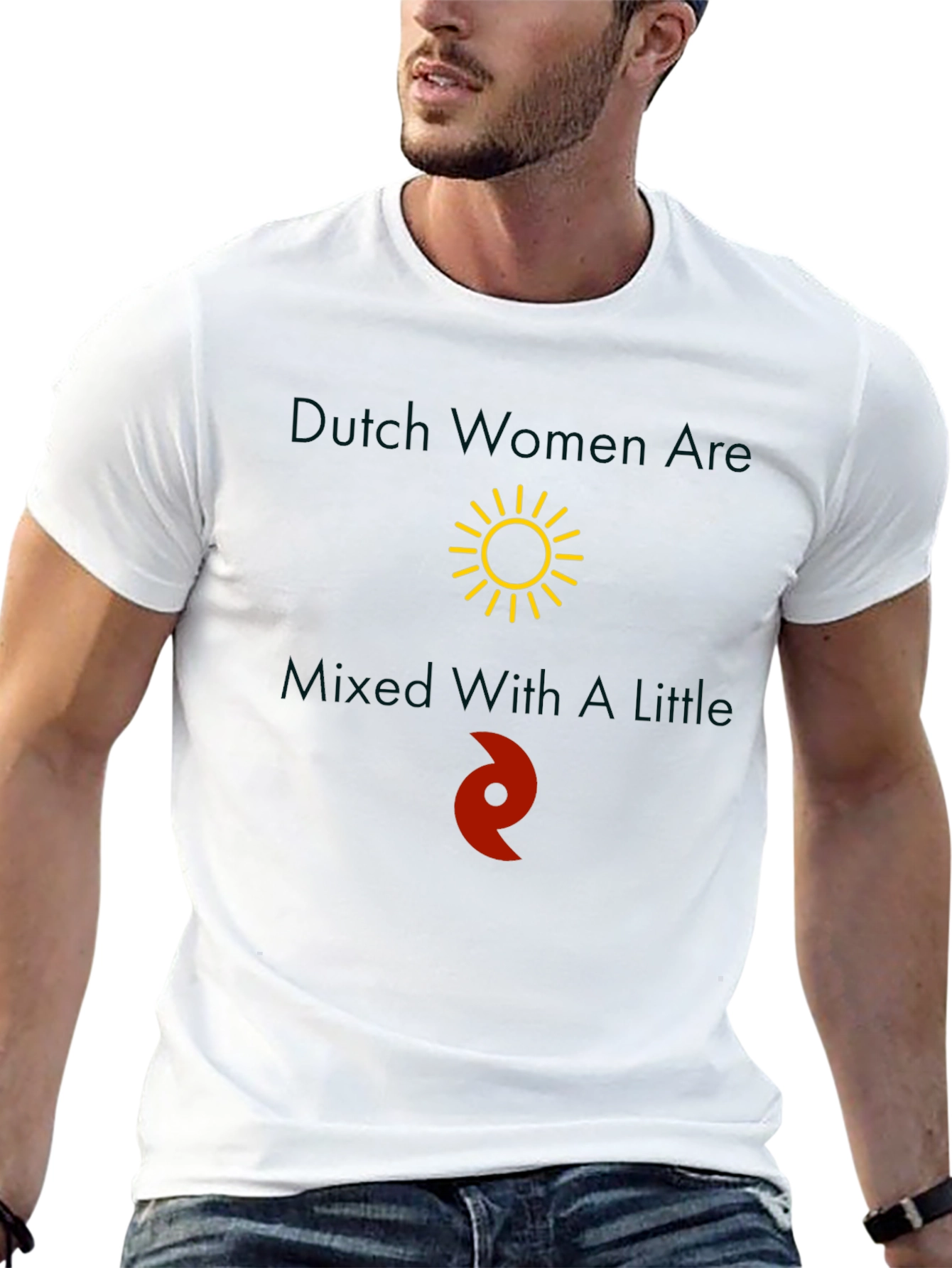 Dutch Women With Sunshine & Devil T-Shirt
