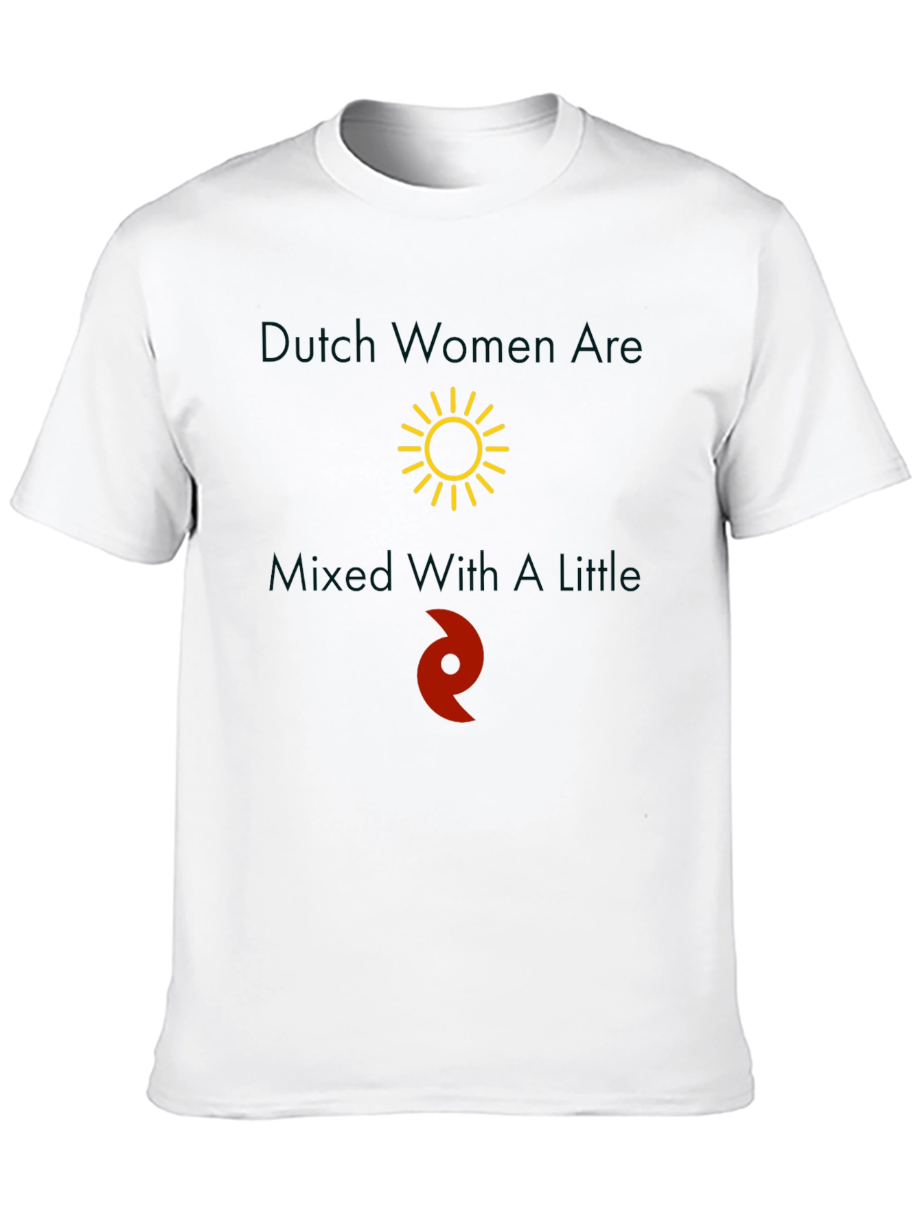 Dutch Women With Sunshine & Devil T-Shirt