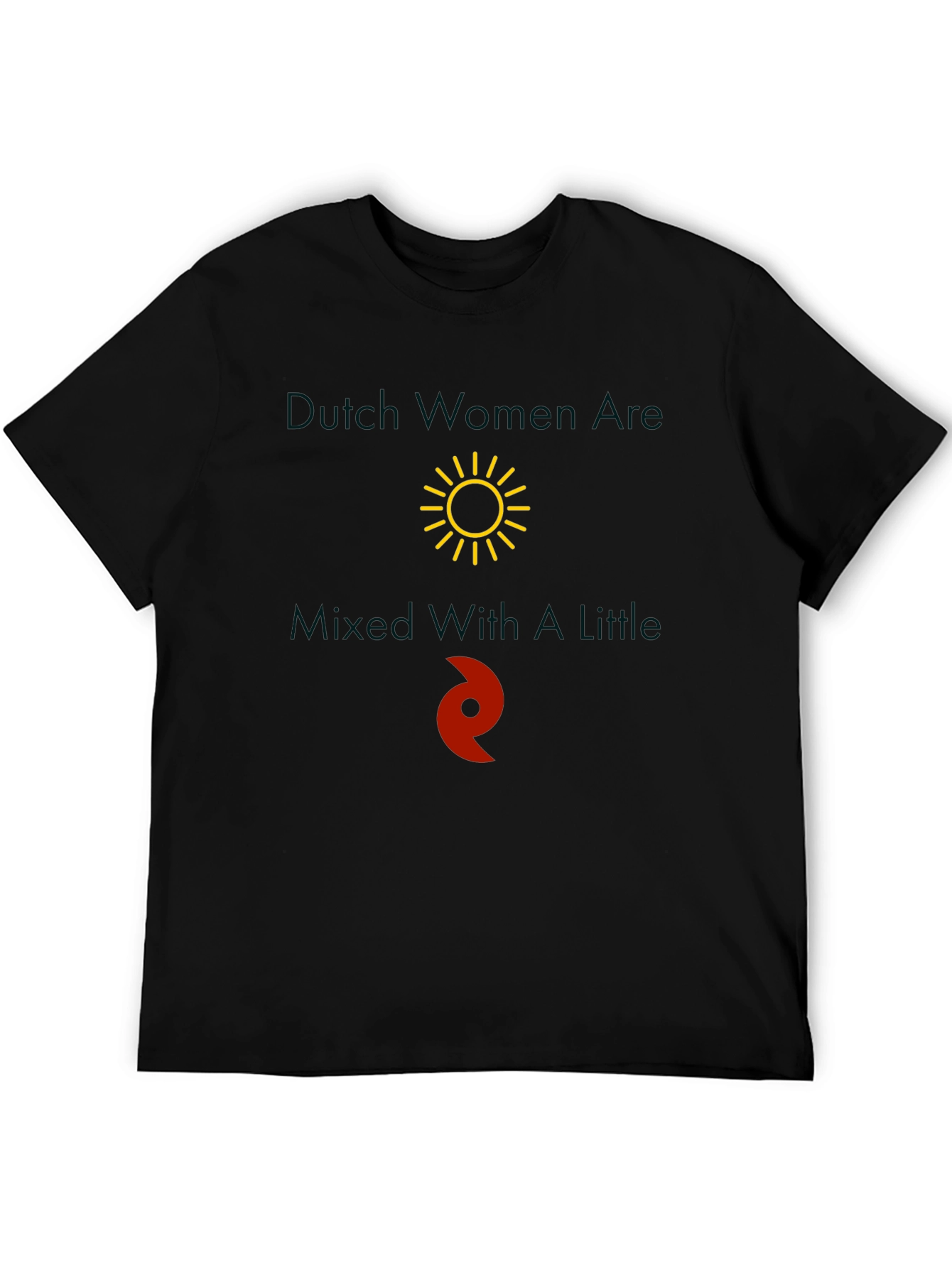 Dutch Women With Sunshine & Devil T-Shirt
