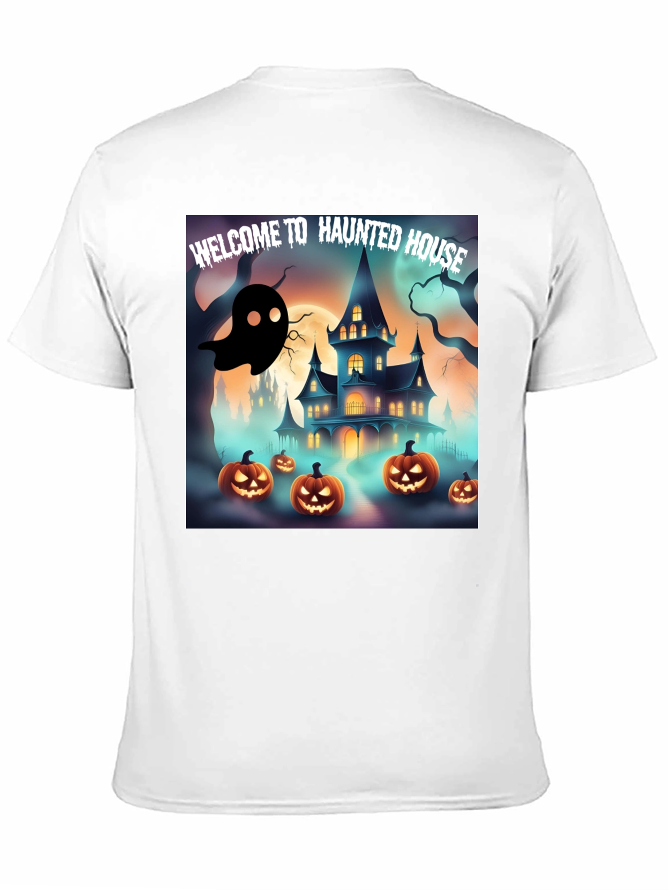 Haunted House Halloween T-Shirt