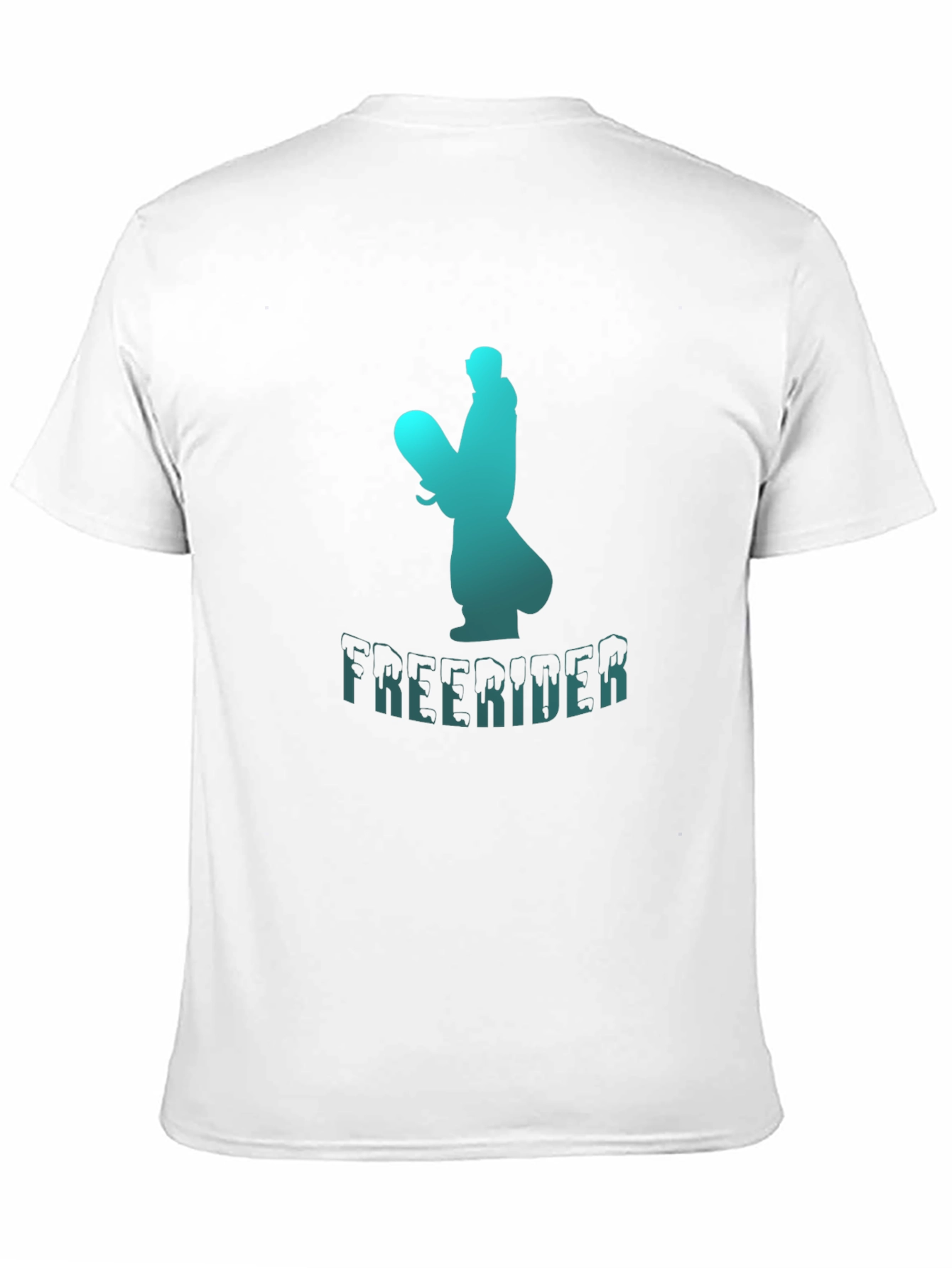 Freerider Graphic Tee - Black Cotton Blend