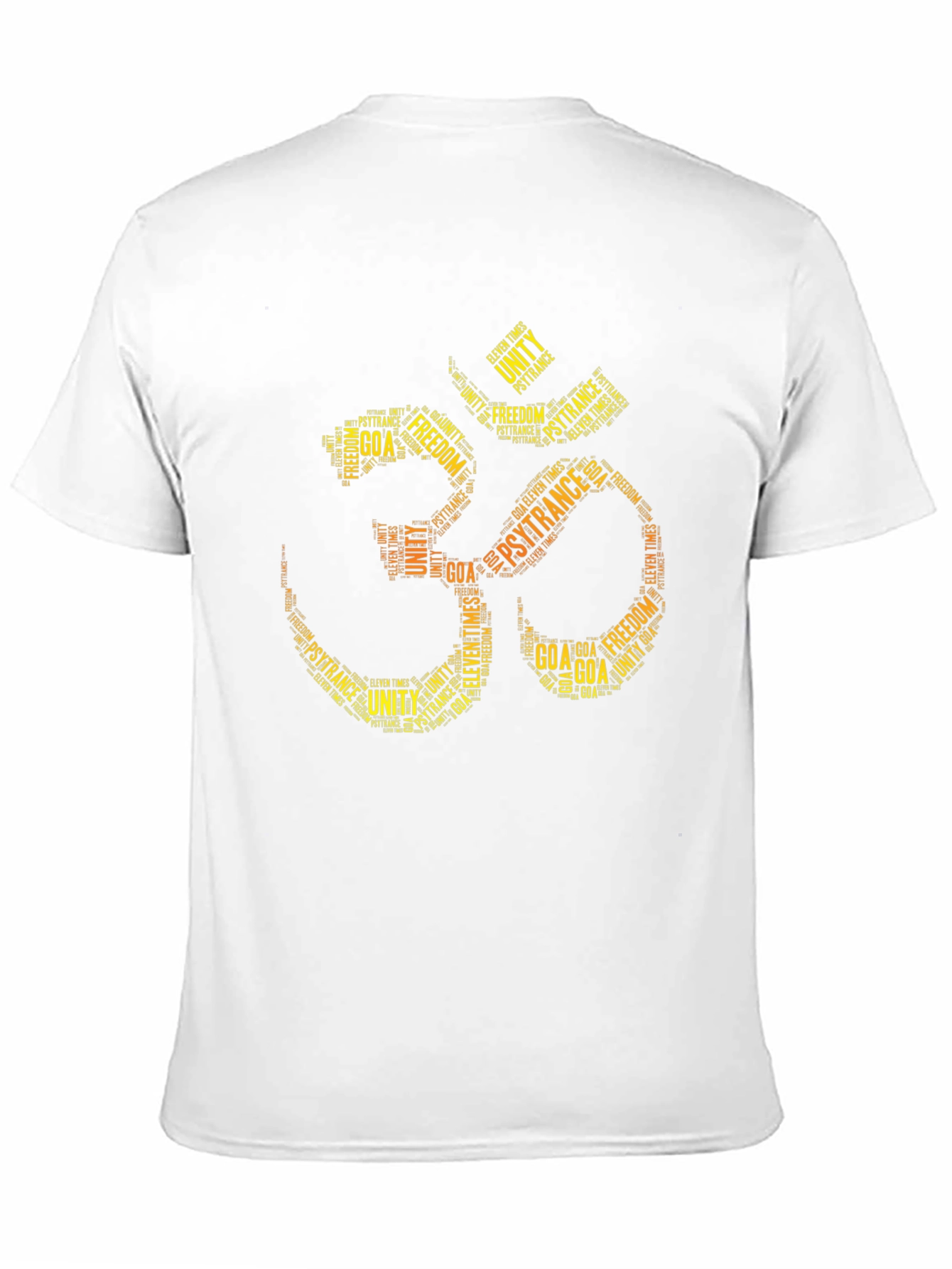Om Symbol Word Art Graphic Tee