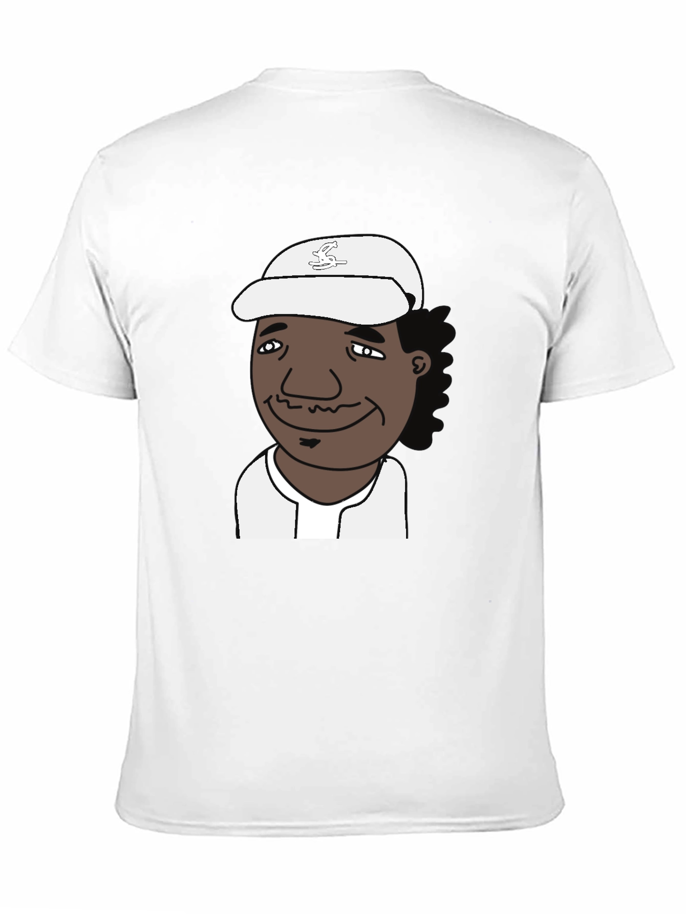 Cartoon Character Black T-Shirt