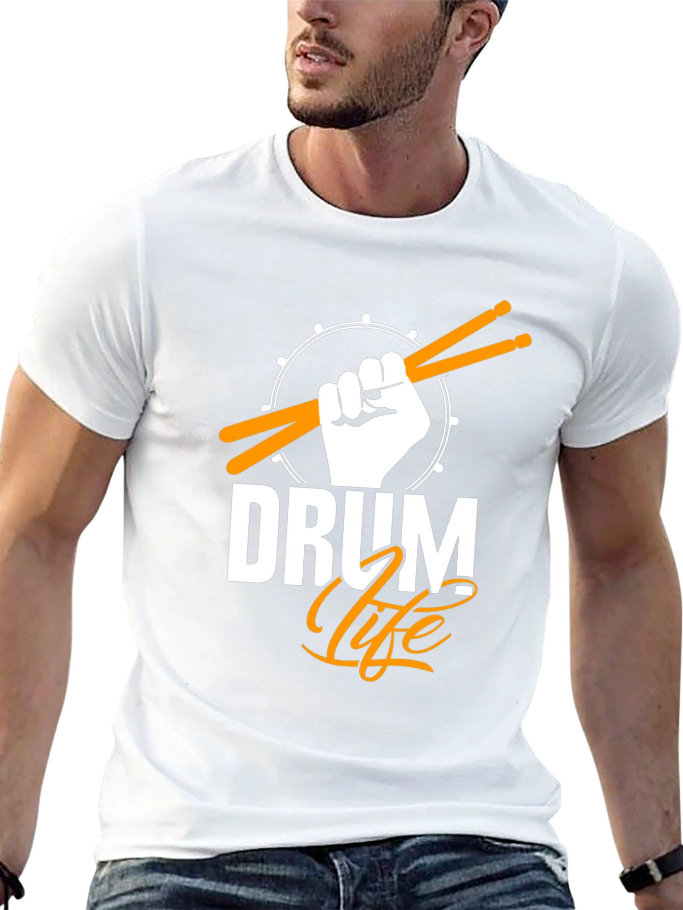 Drum Life Graphic T-Shirt - Music Lover Tee