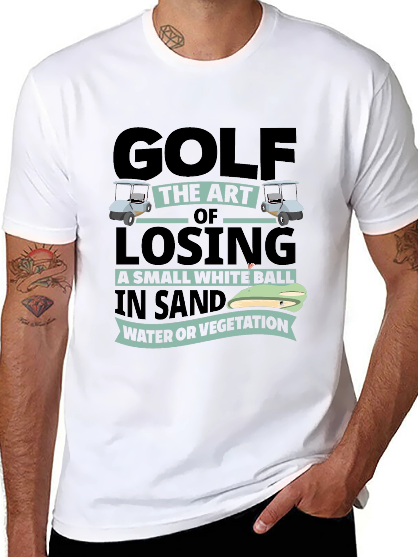 Golf Losing Ball Funny T-Shirt