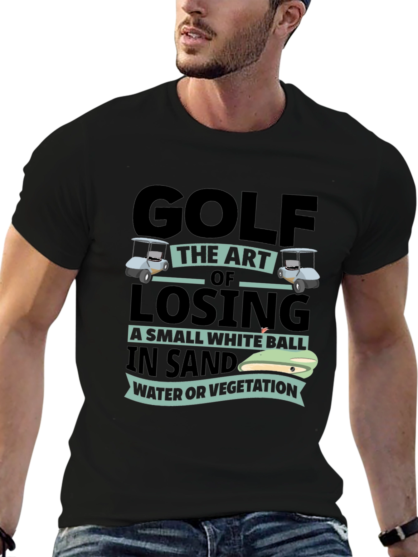 Golf Losing Ball Funny T-Shirt
