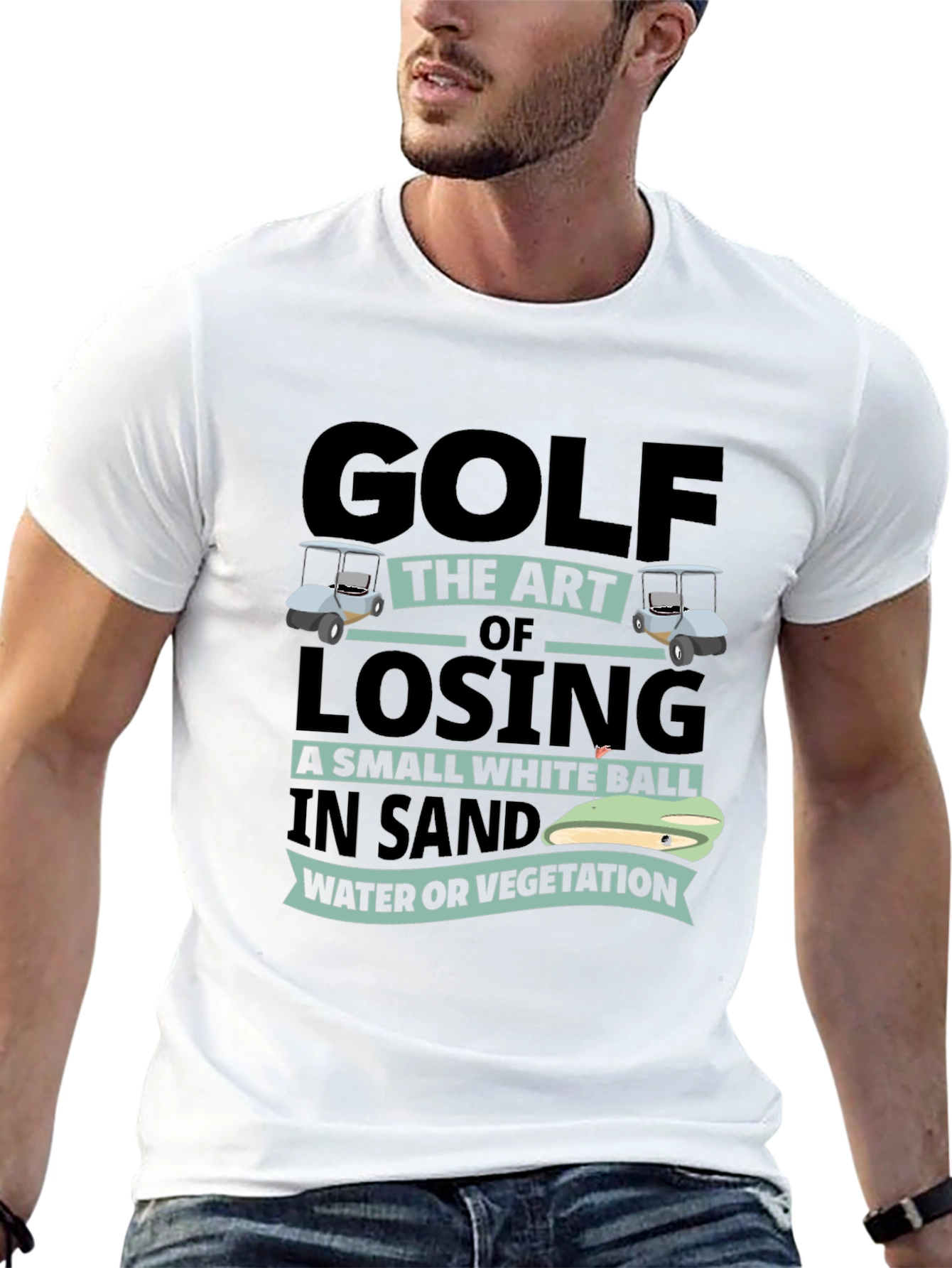 Golf Losing Ball Funny T-Shirt