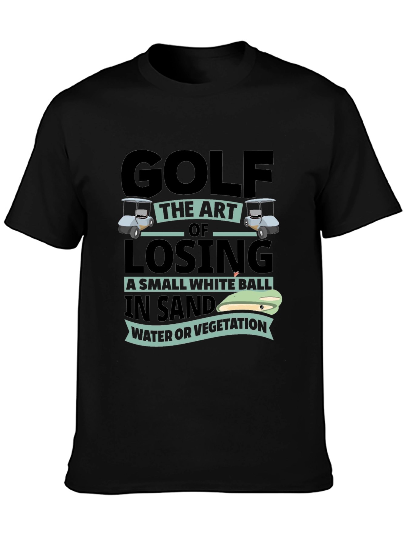 Golf Losing Ball Funny T-Shirt