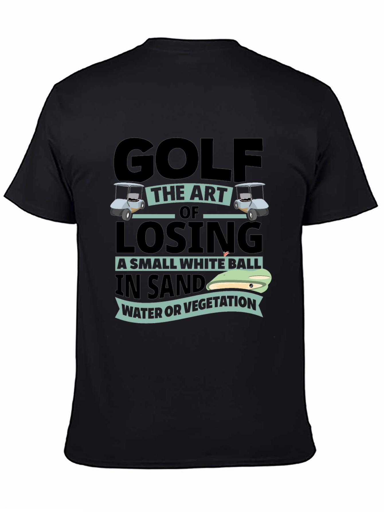 Golf Losing Ball Funny T-Shirt