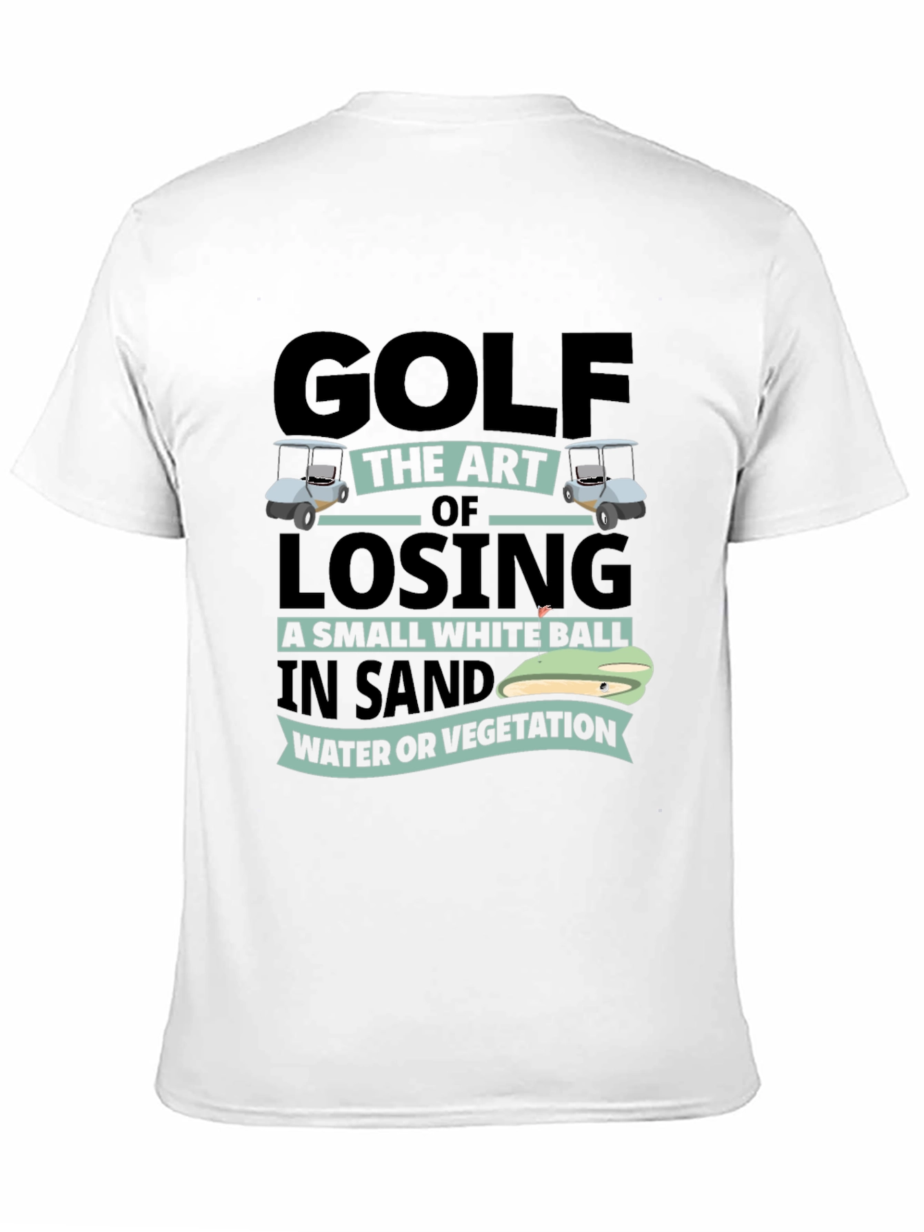 Golf Losing Ball Funny T-Shirt