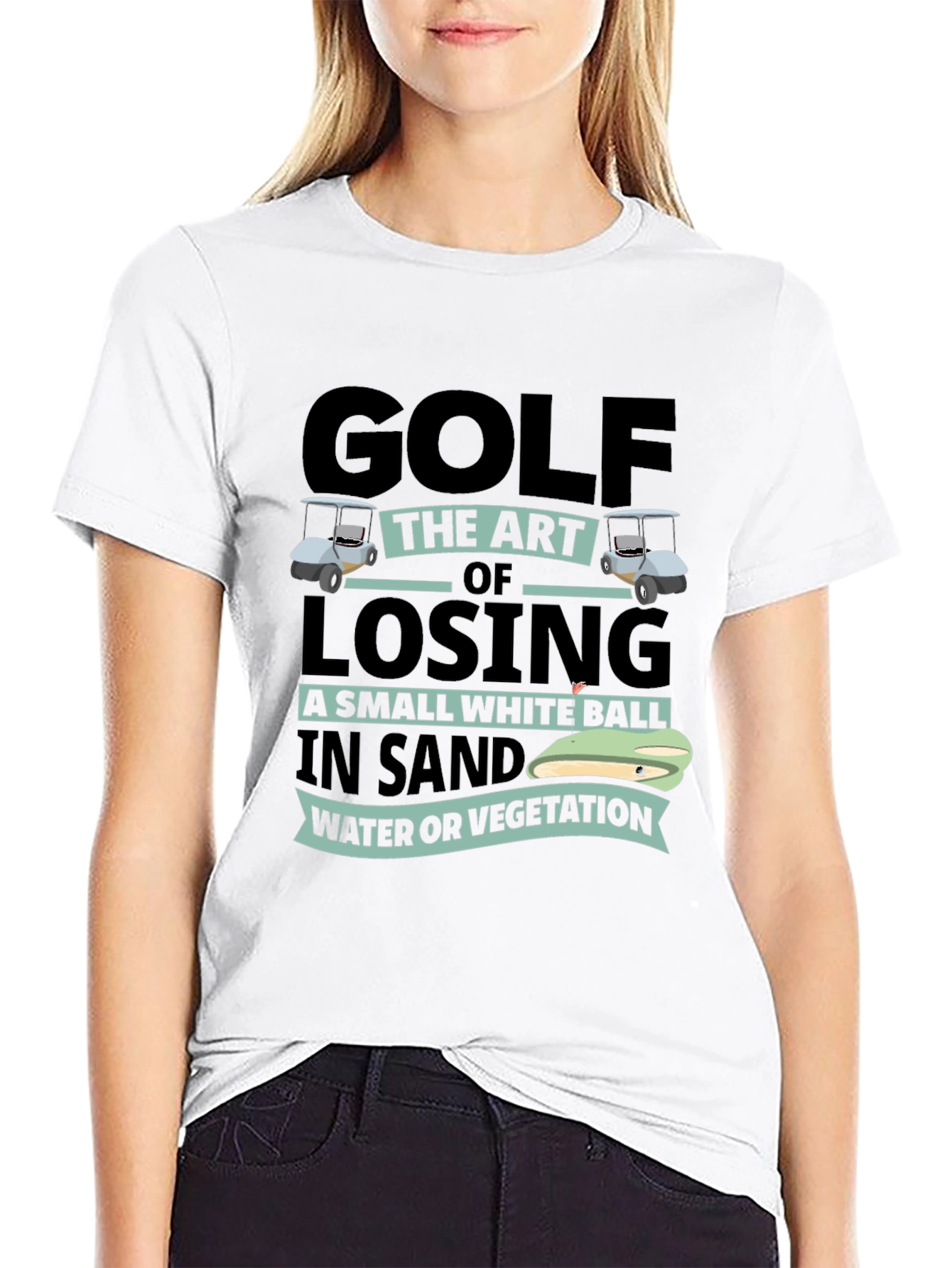 Golf Losing Ball Funny T-Shirt