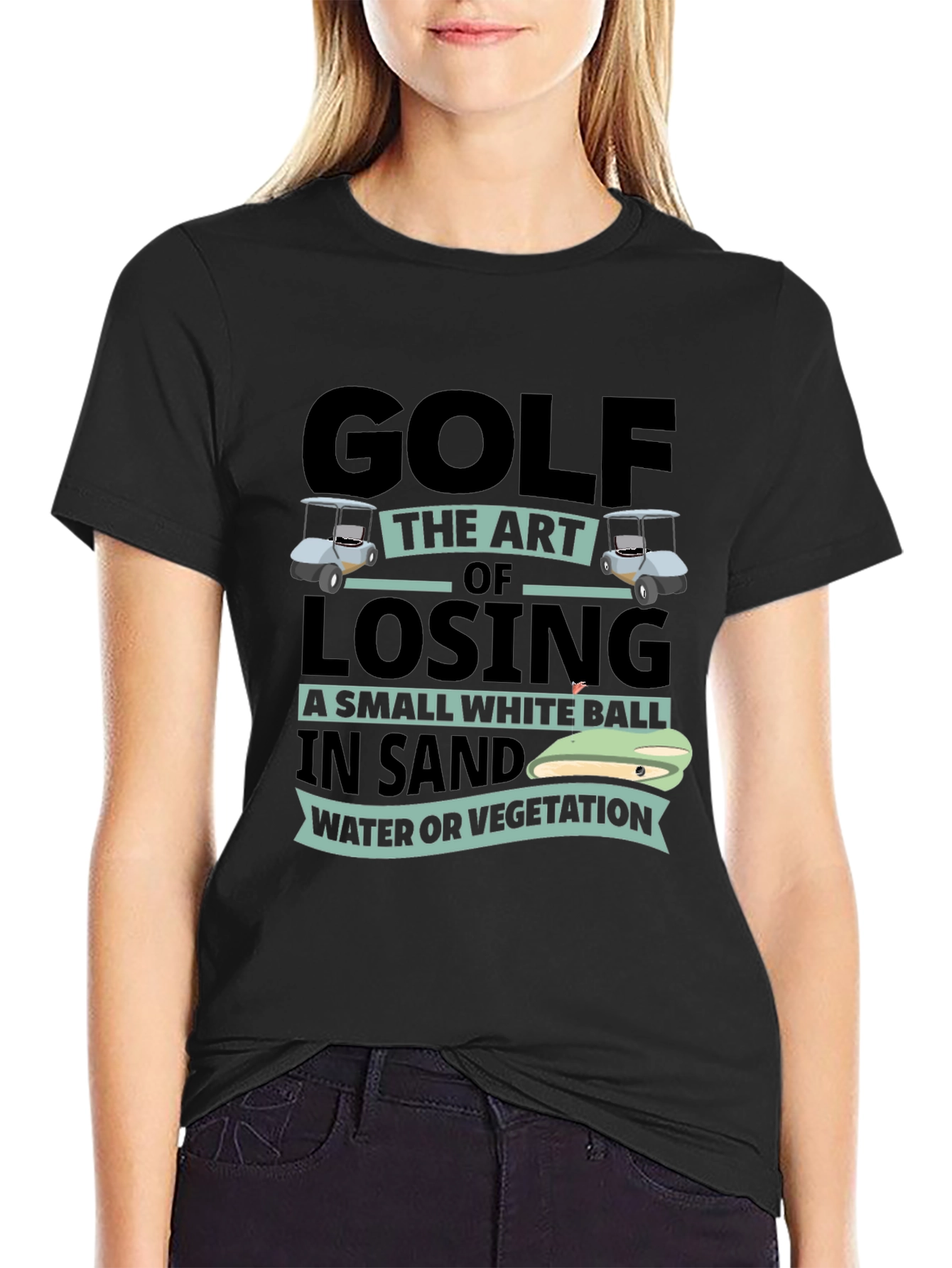 Golf Losing Ball Funny T-Shirt