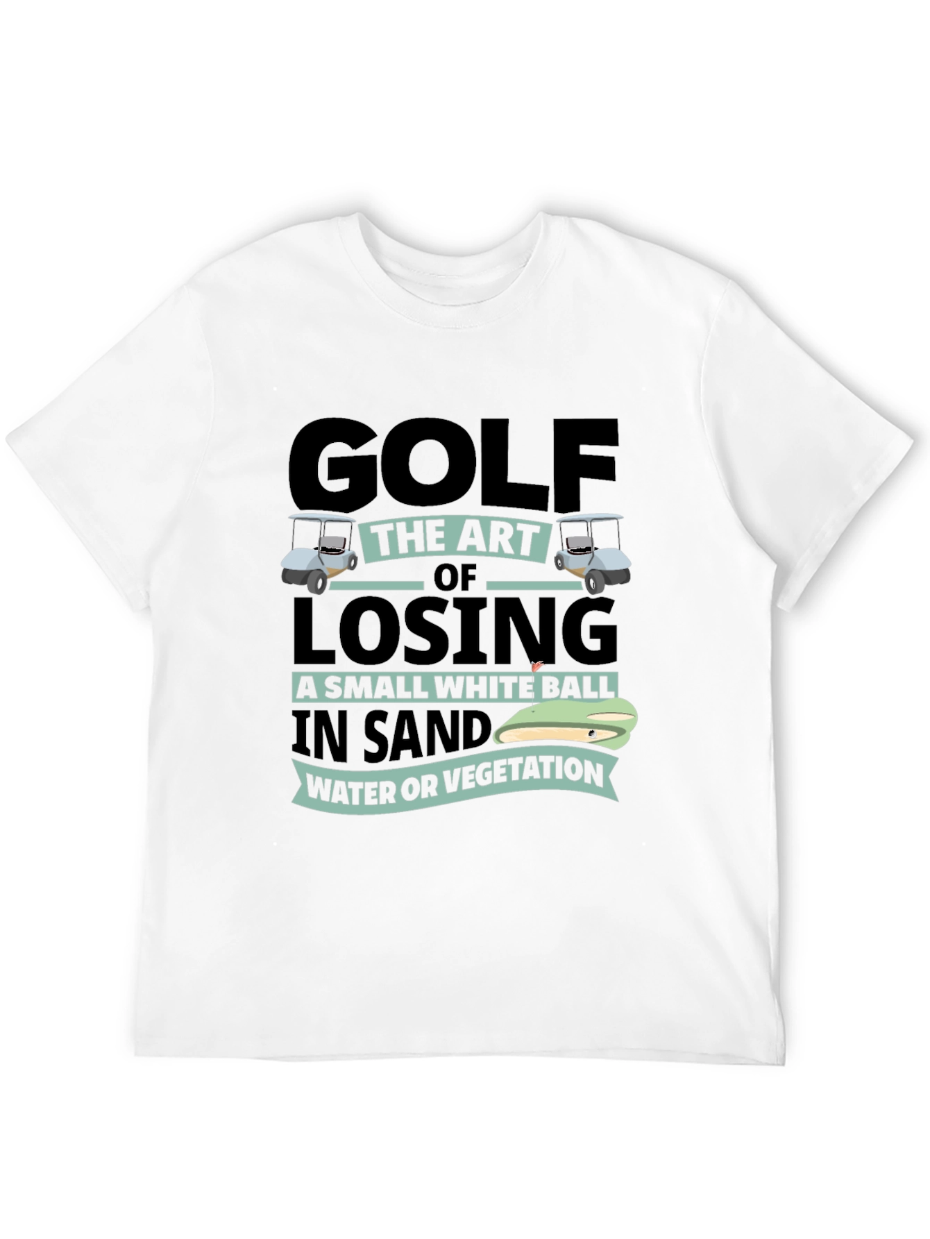 Golf Losing Ball Funny T-Shirt
