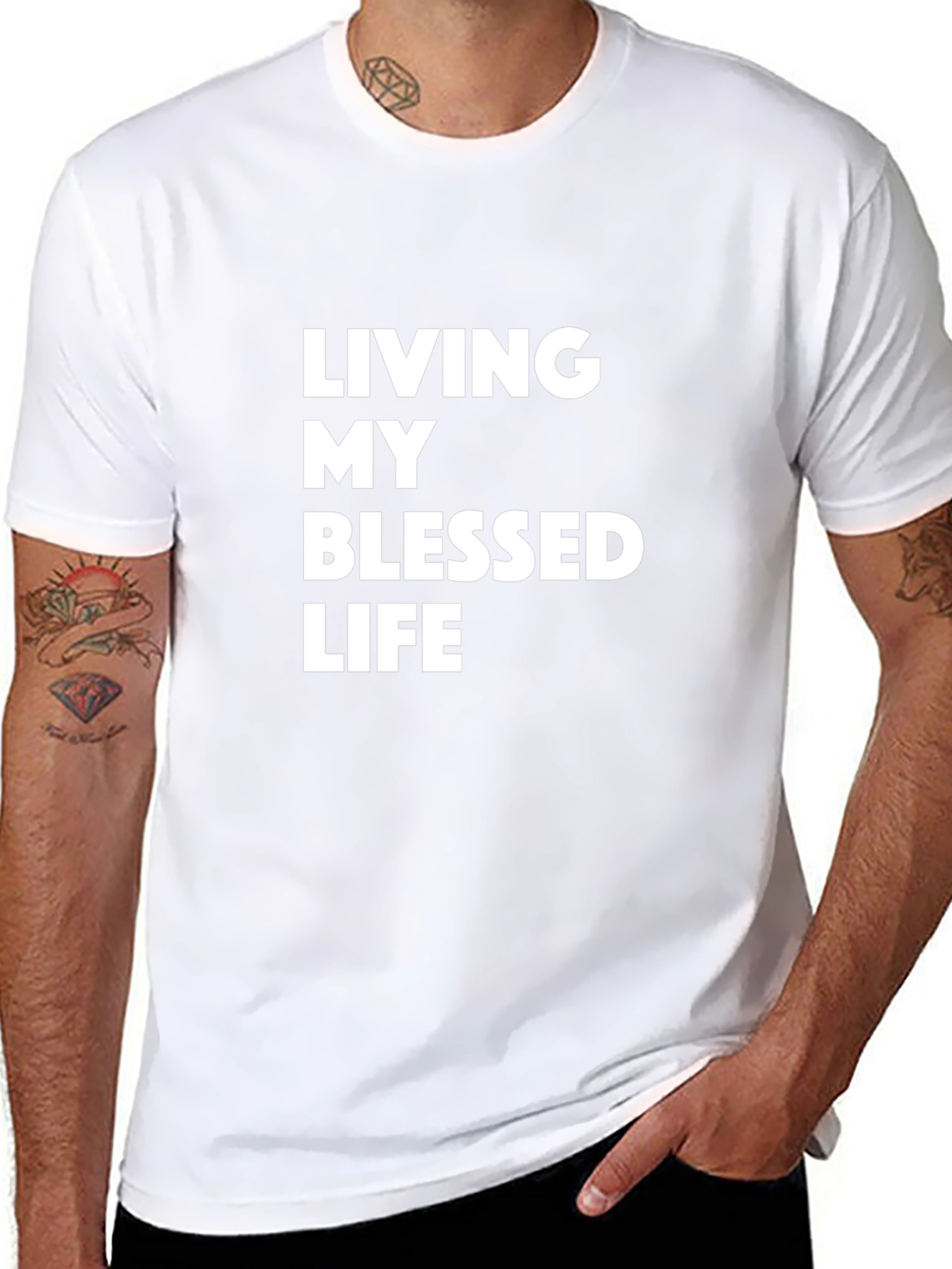 Blessed Life Black T-Shirt