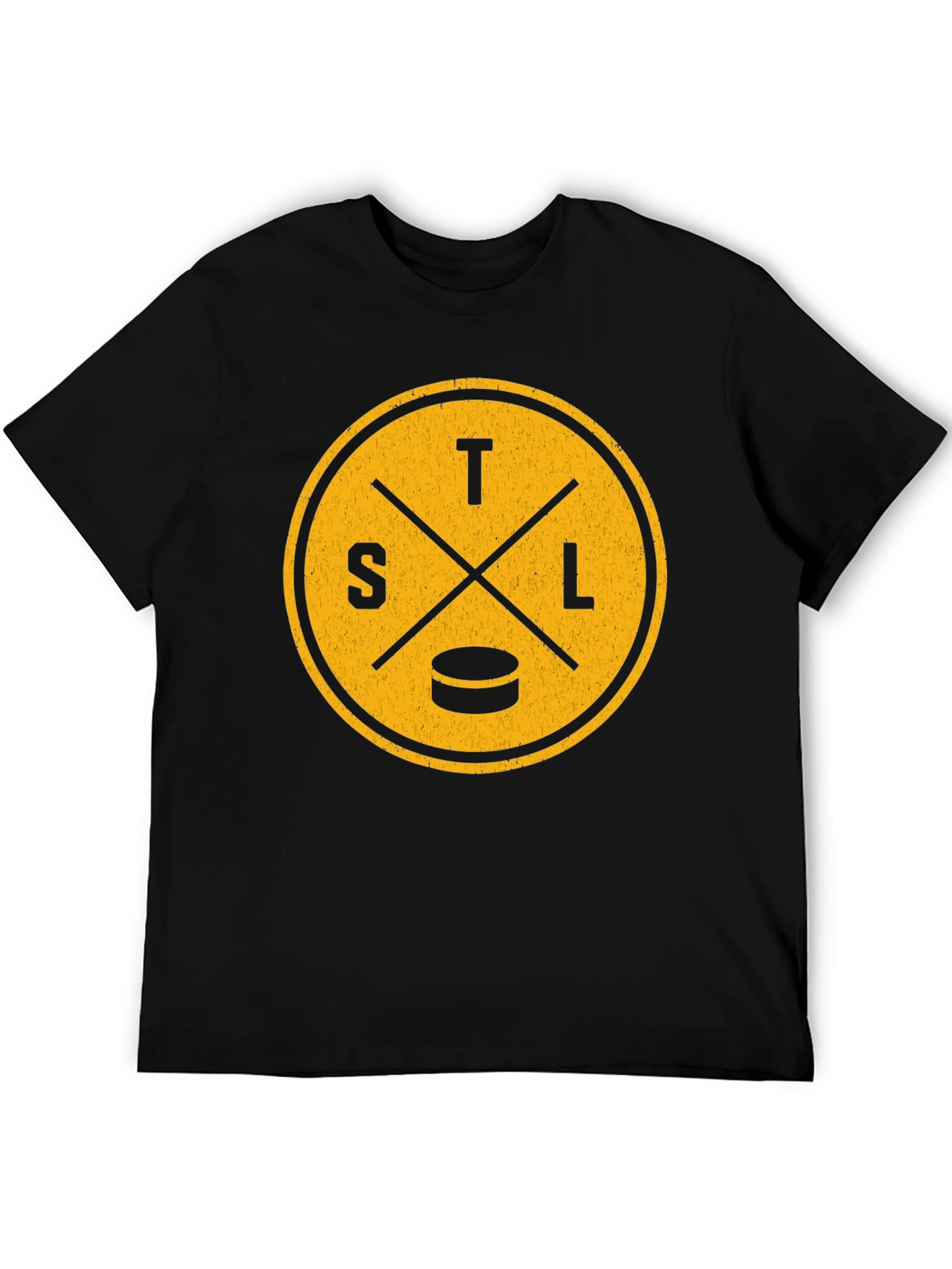 STL Hockey Tee - Retro Circle Design