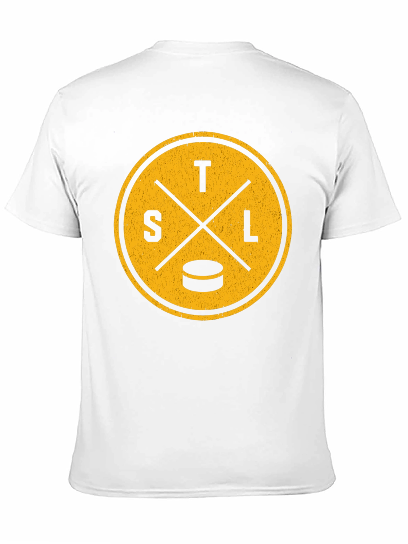 STL Hockey Tee - Retro Circle Design