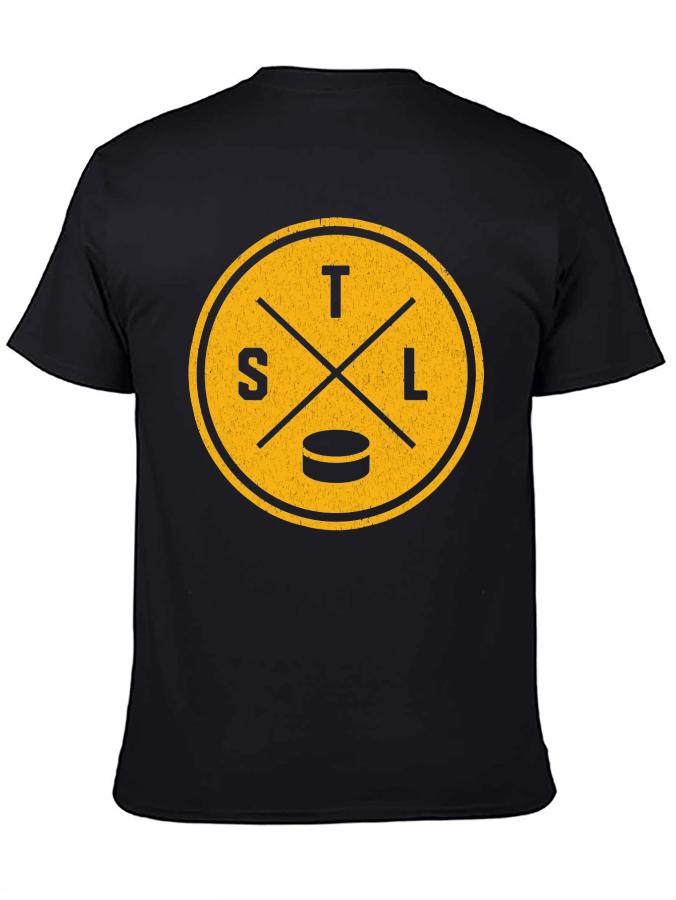 STL Hockey Tee - Retro Circle Design