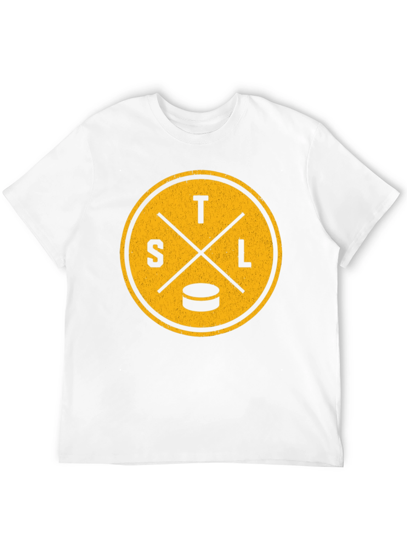 STL Hockey Tee - Retro Circle Design