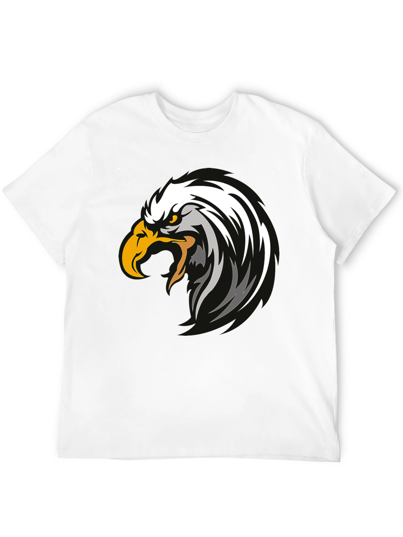 Eagle Graphic Black T-Shirt - Bold Design