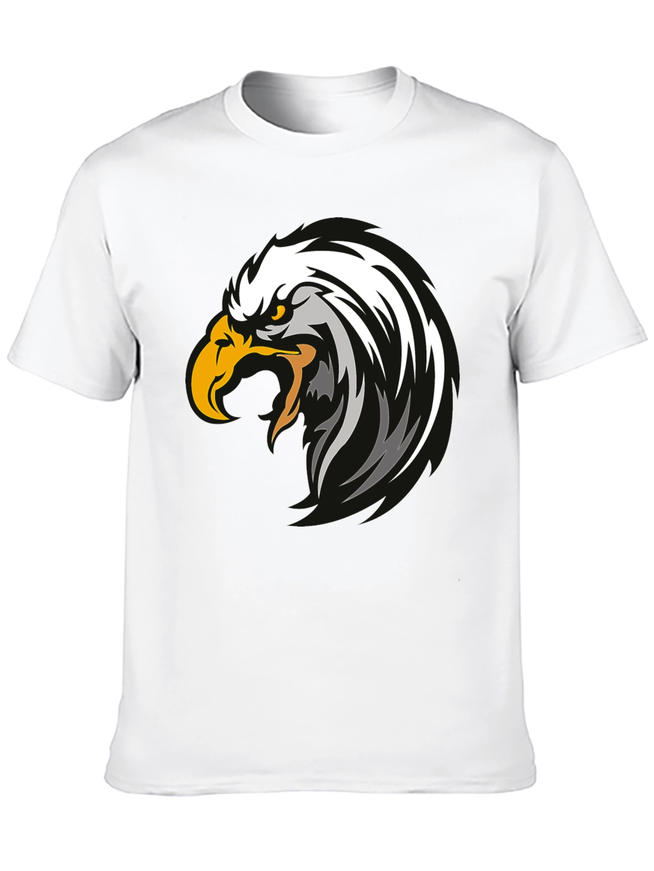 Eagle Graphic Black T-Shirt - Bold Design