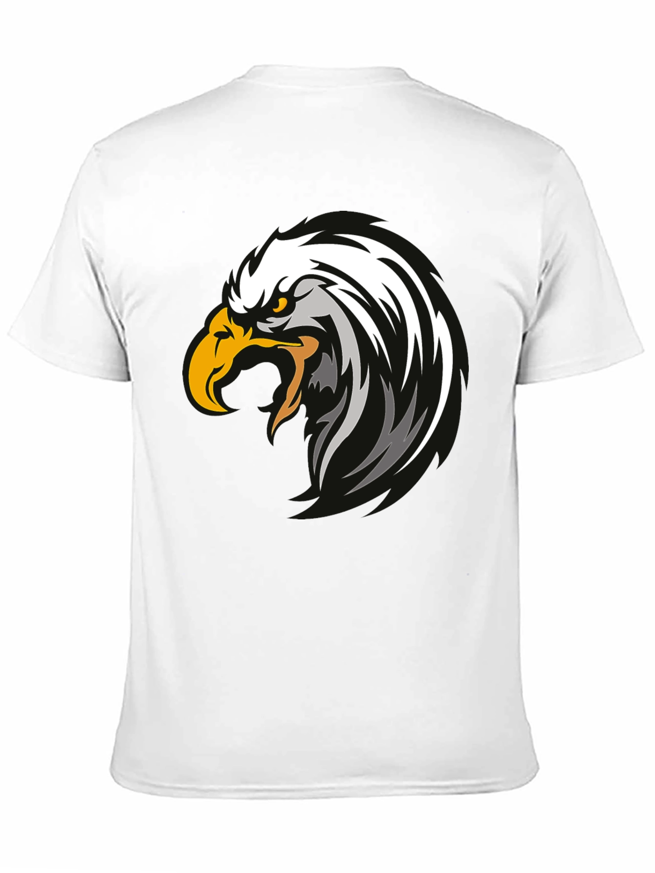 Eagle Graphic Black T-Shirt - Bold Design