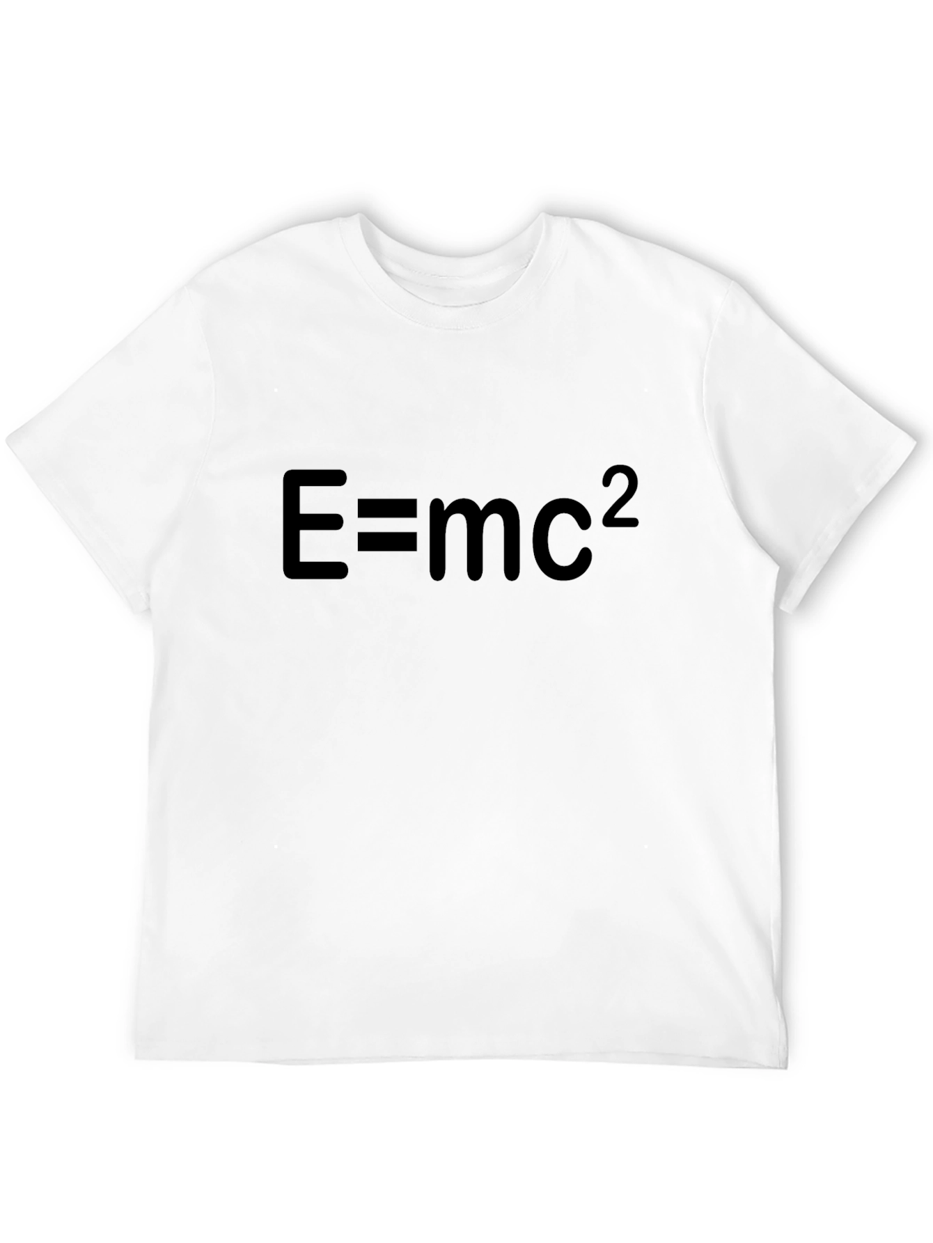E=mc2 Graphic Tee - Black Unisex T-Shirt