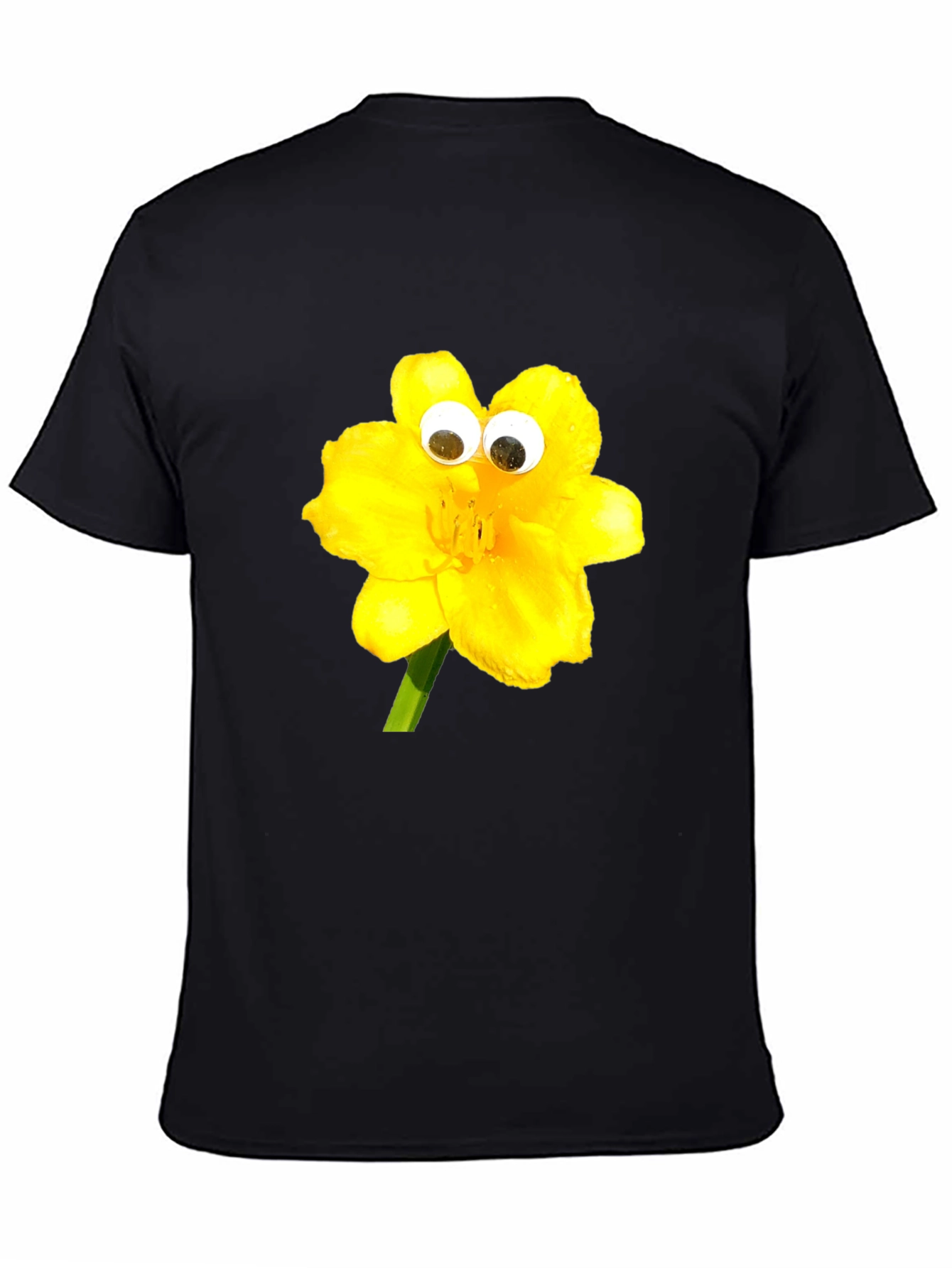 Whimsical Yellow Flower T-Shirt