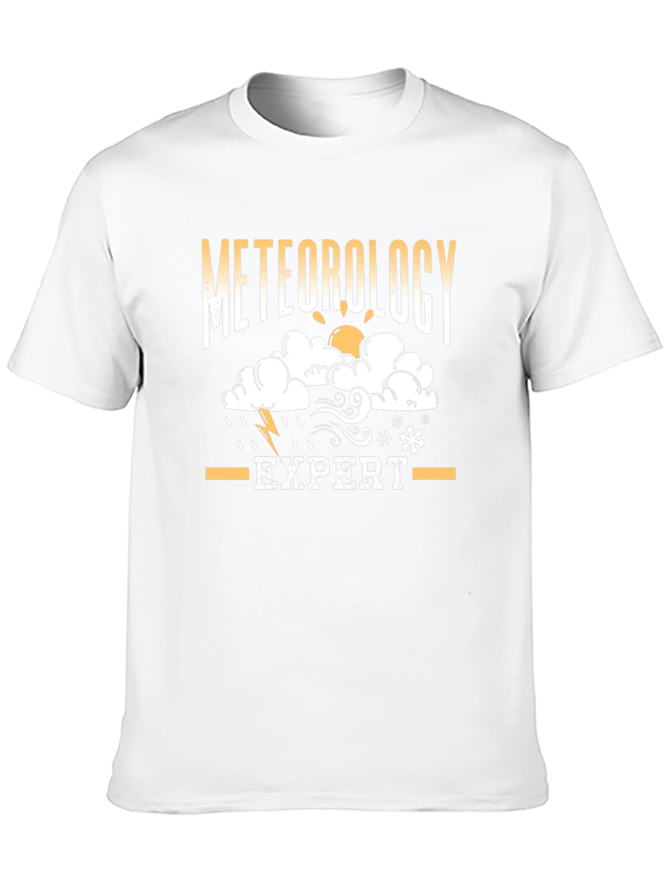 Meteorology Expert Black T-Shirt - Weather Geek Gift