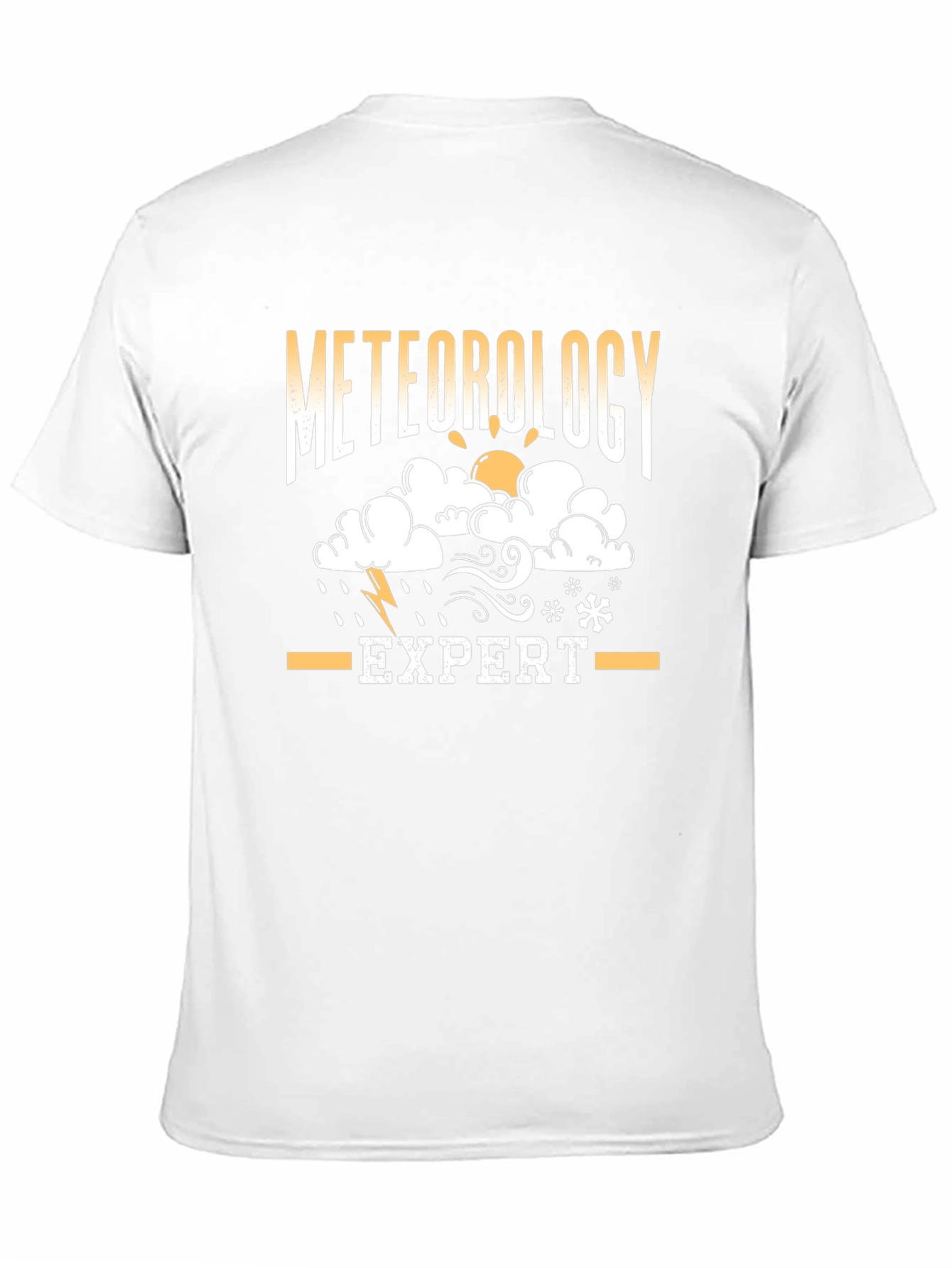 Meteorology Expert Black T-Shirt - Weather Geek Gift