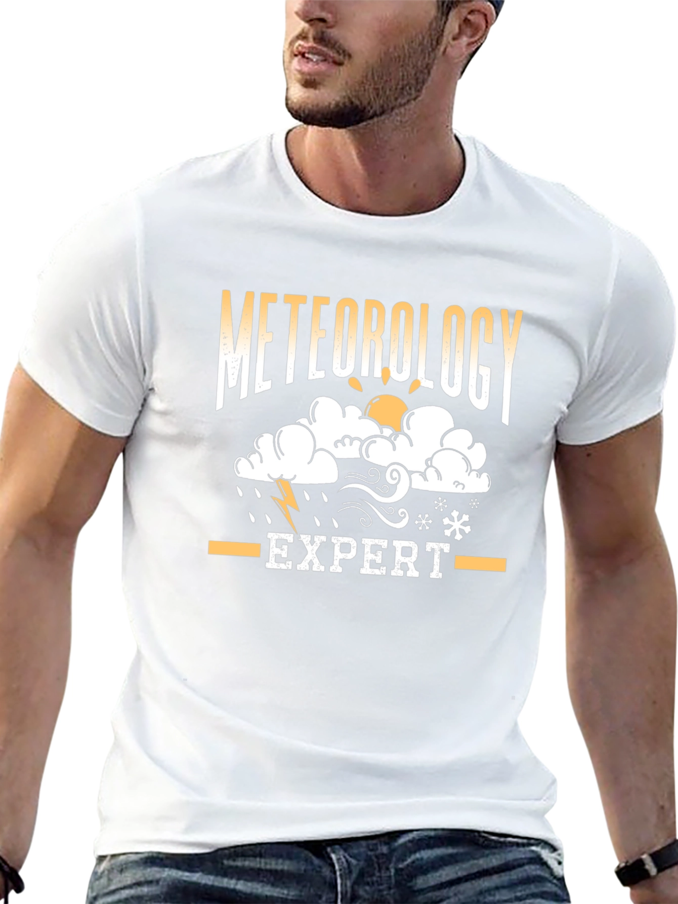 Meteorology Expert Black T-Shirt - Weather Geek Gift
