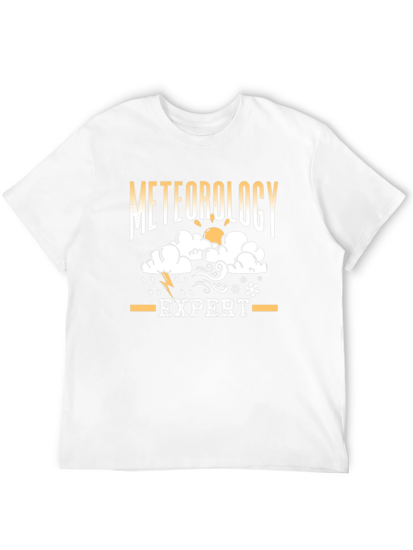 Meteorology Expert Black T-Shirt - Weather Geek Gift