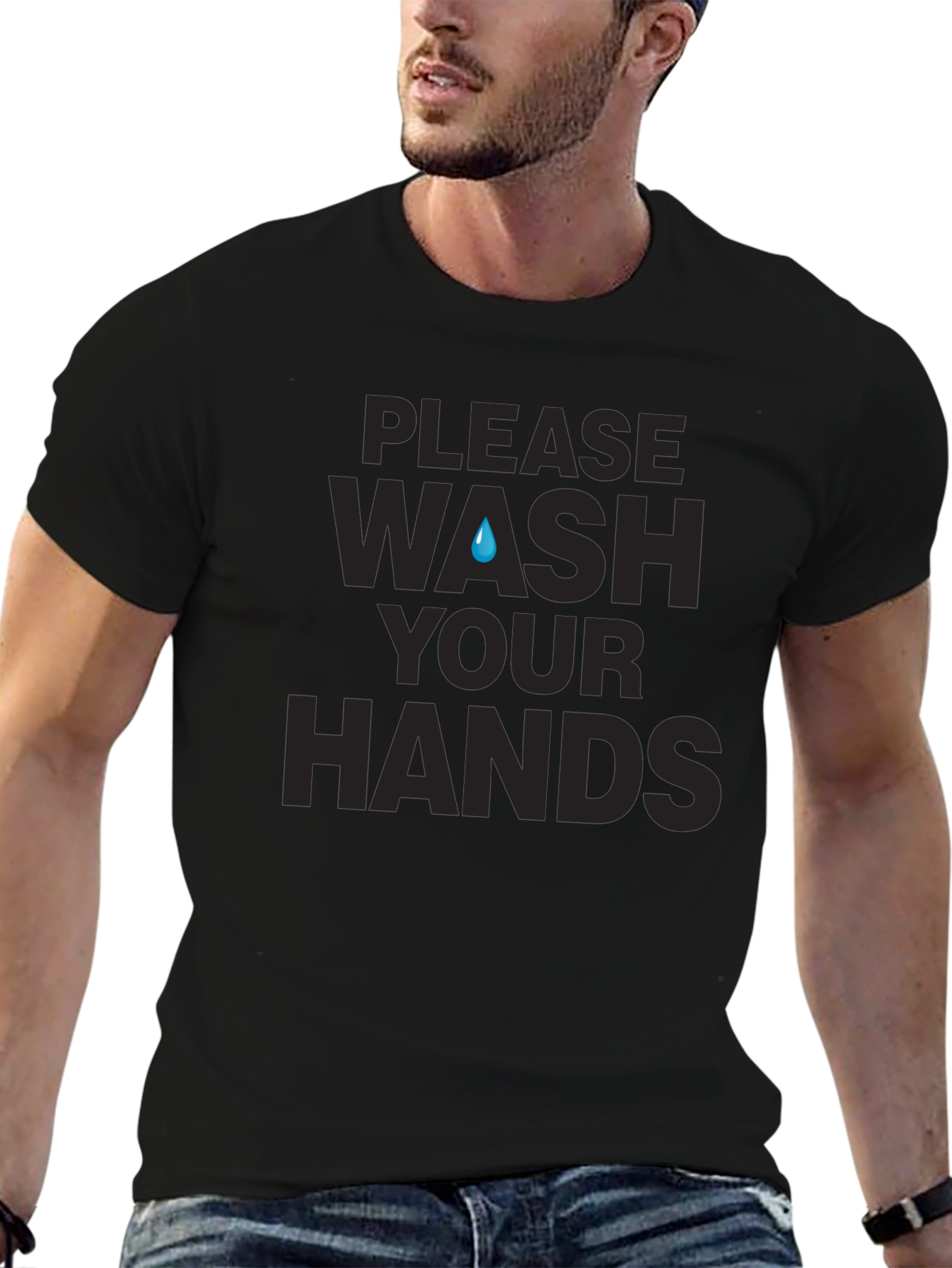 Wash Your Hands Graphic Tee - Unisex